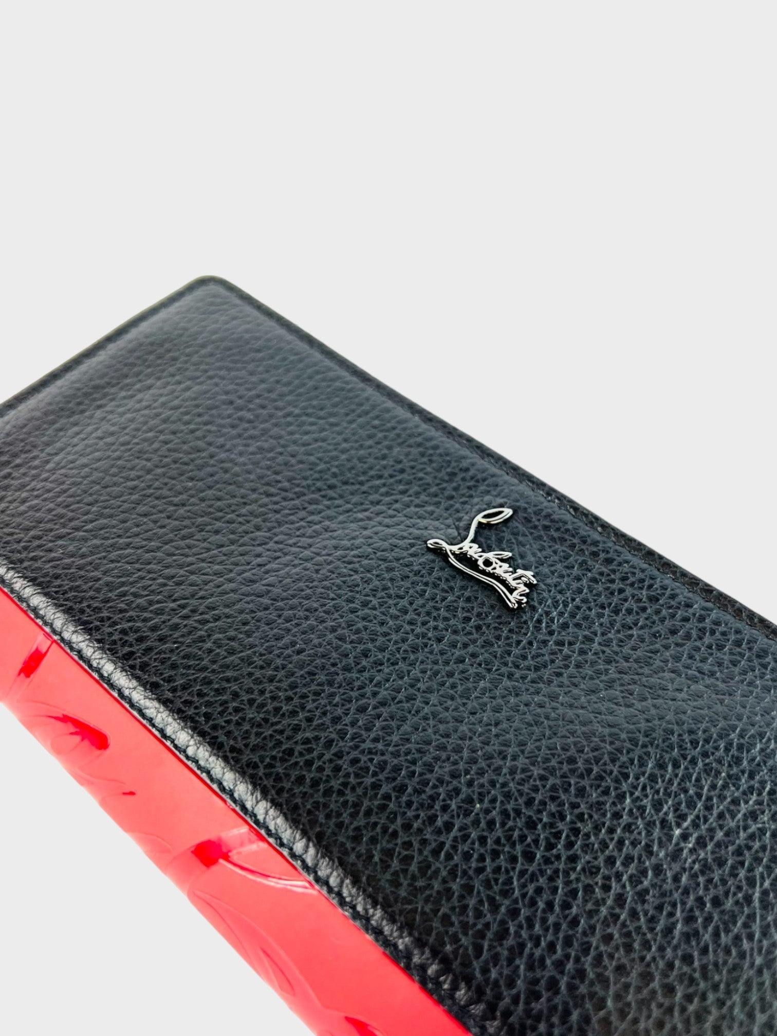 Christian Louboutin Paloma Wallet Black / Red - Supplied LuxuryChristian Louboutin