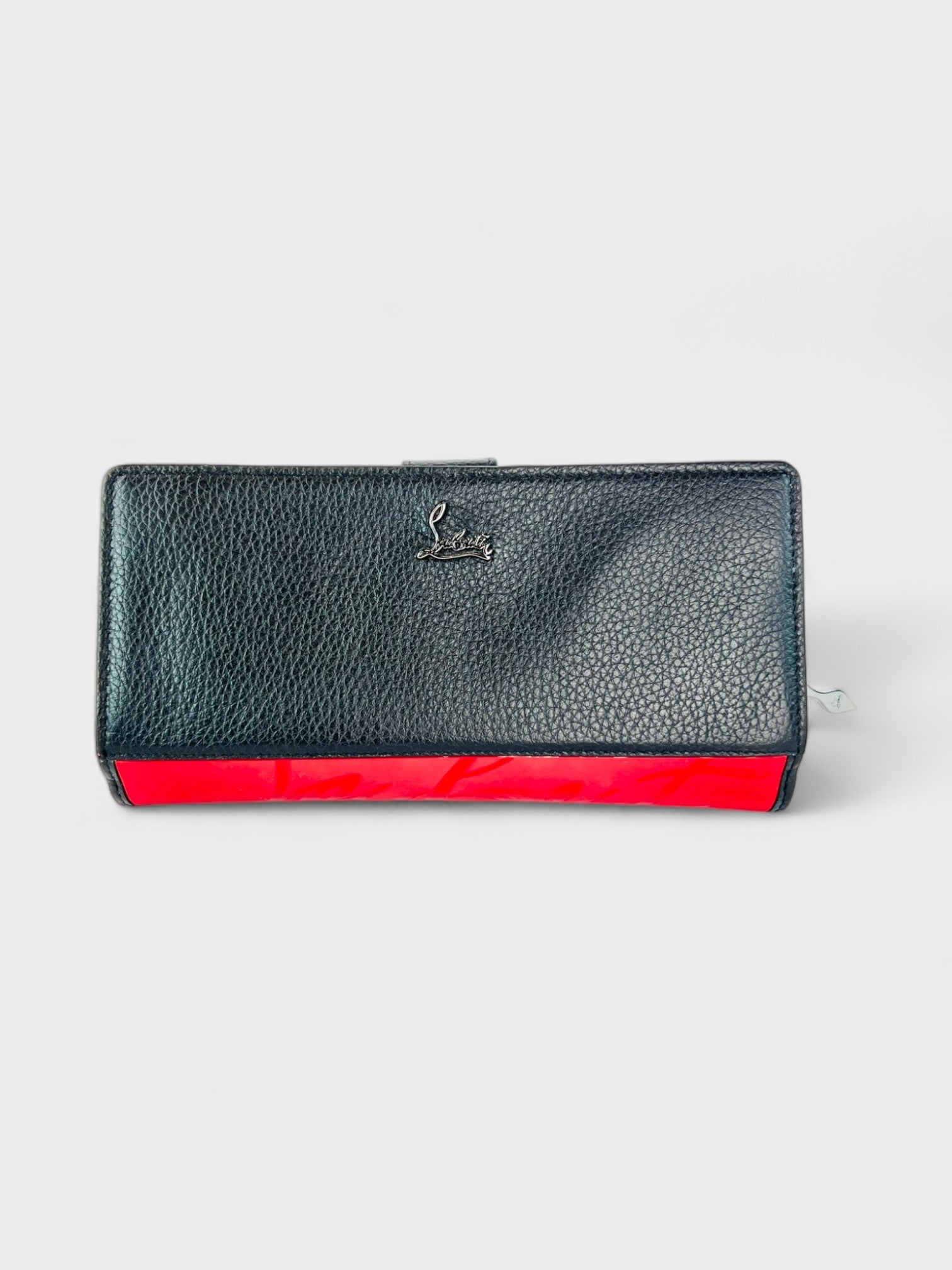 Christian Louboutin Paloma Wallet Black / Red - Supplied LuxuryChristian Louboutin