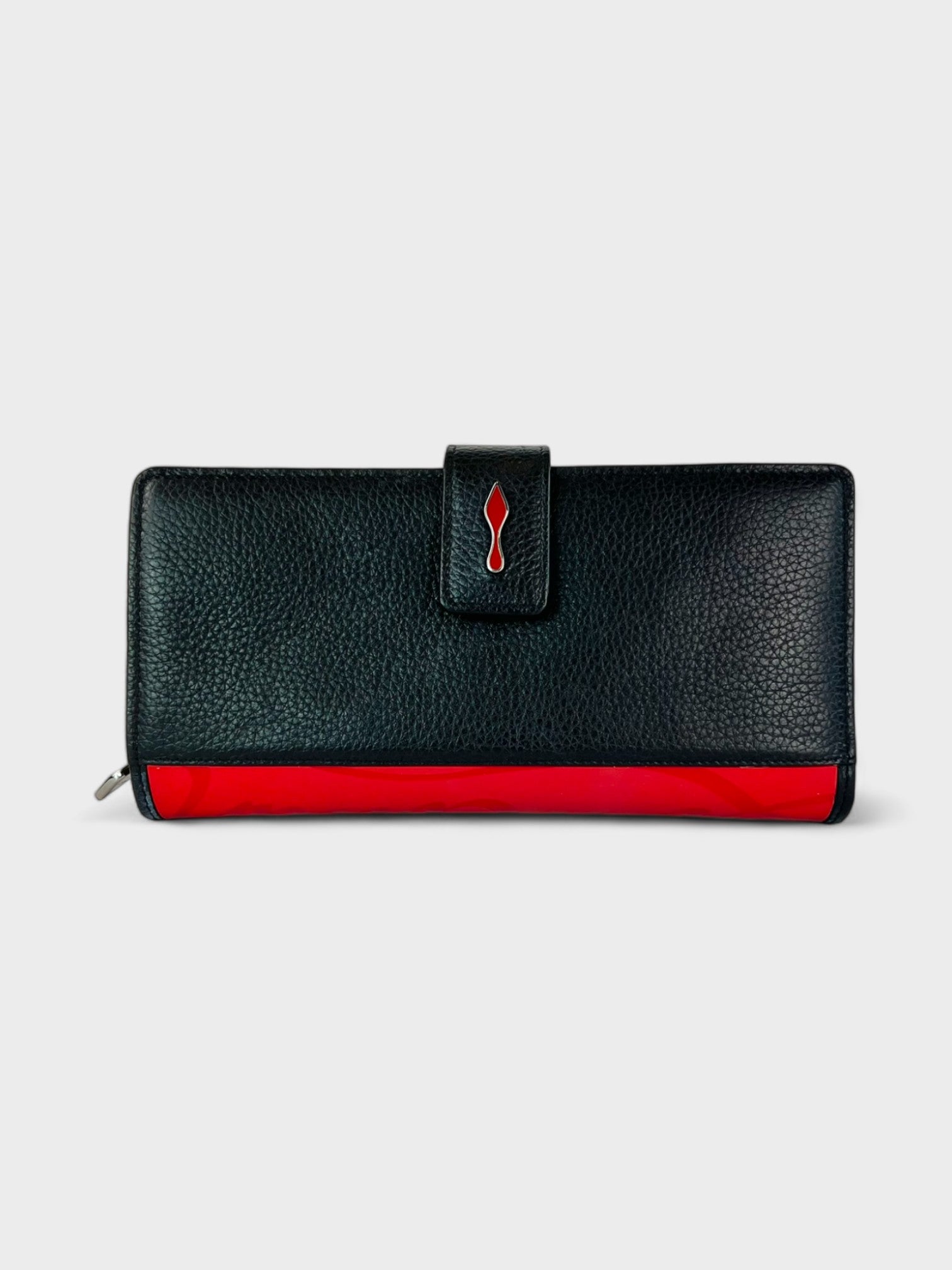 Christian Louboutin Paloma Wallet Black / Red - Supplied LuxuryChristian Louboutin