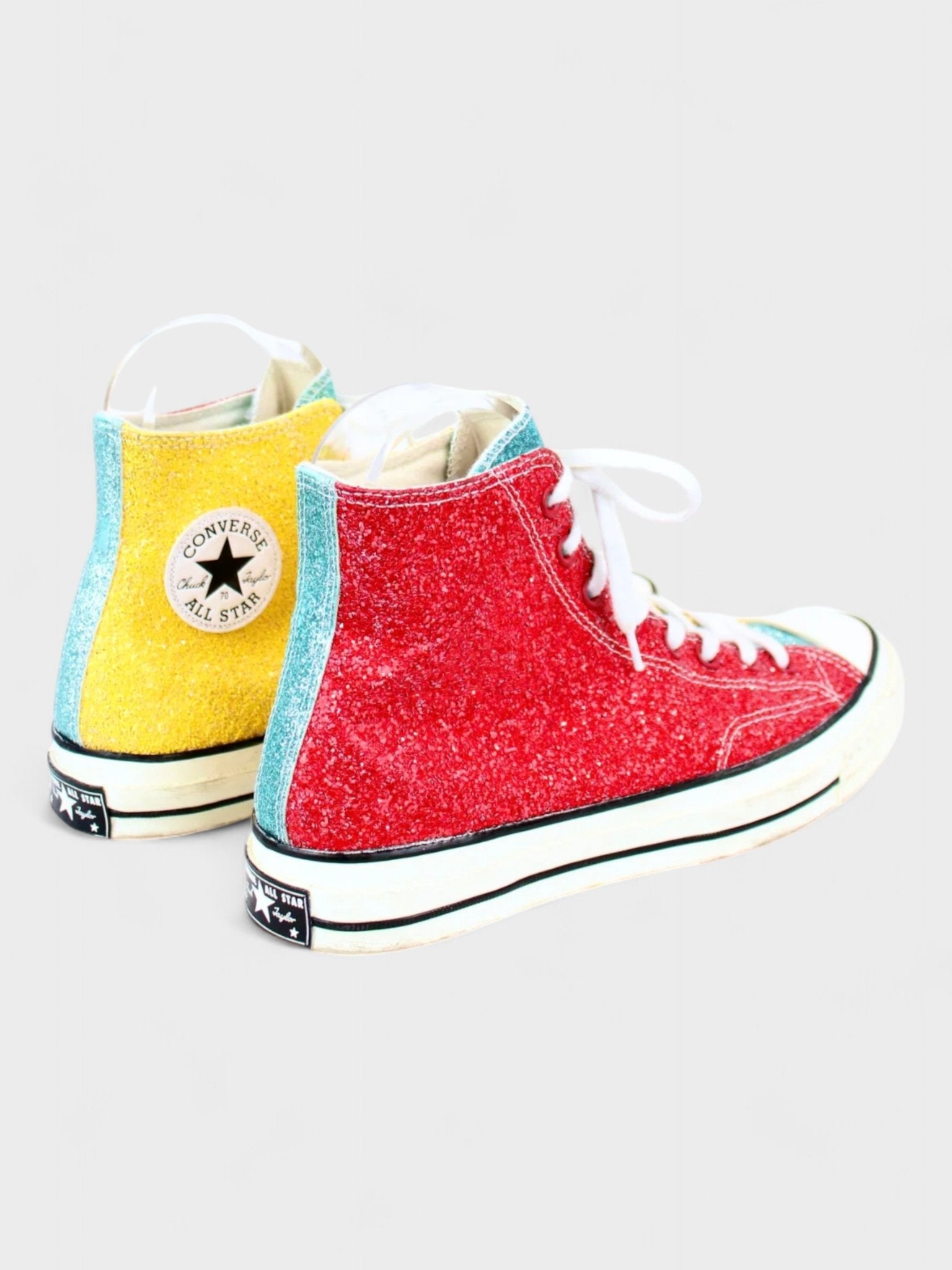 Converse x JW Anderson Chuck 70 Hi 'Glitter Pack - Cherry Sulphur' - Supplied FashionConverse