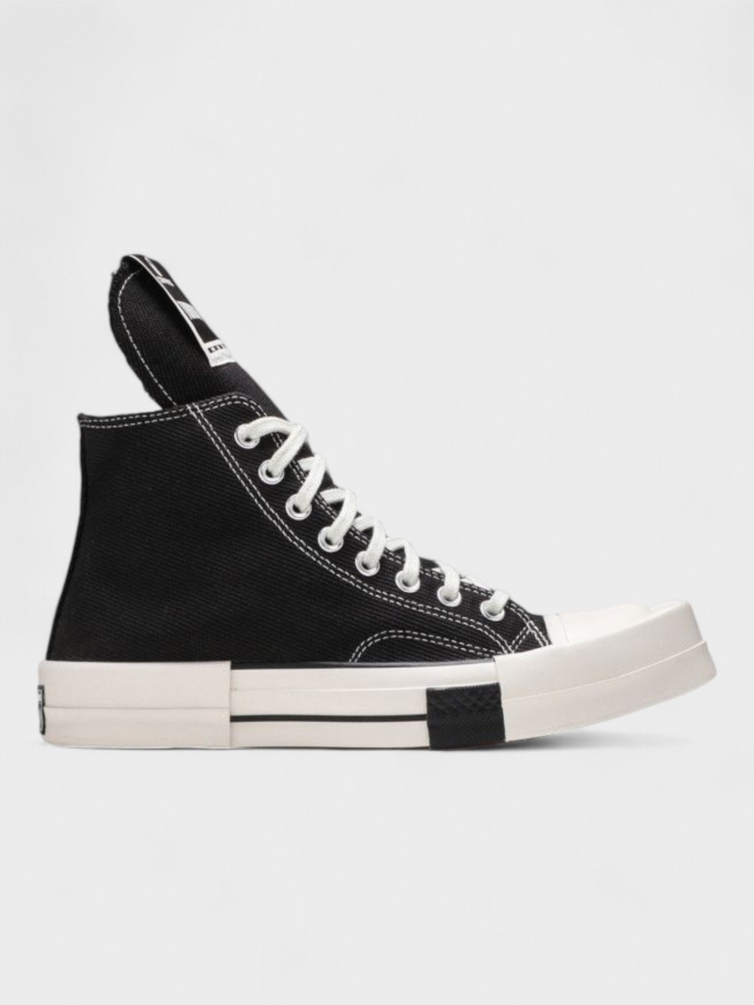 Converse x Rick Owens TURBODRK Chuck 70 High 'Black' - Supplied FashionConverse