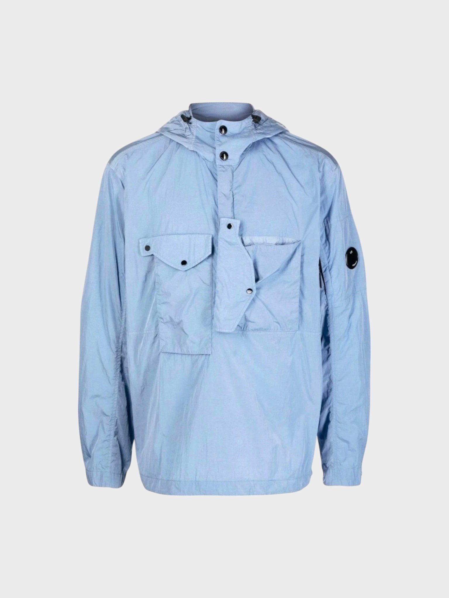 C.p Company Hooded Long Sleeve Jacket Blue - Supplied FashionC.P Company