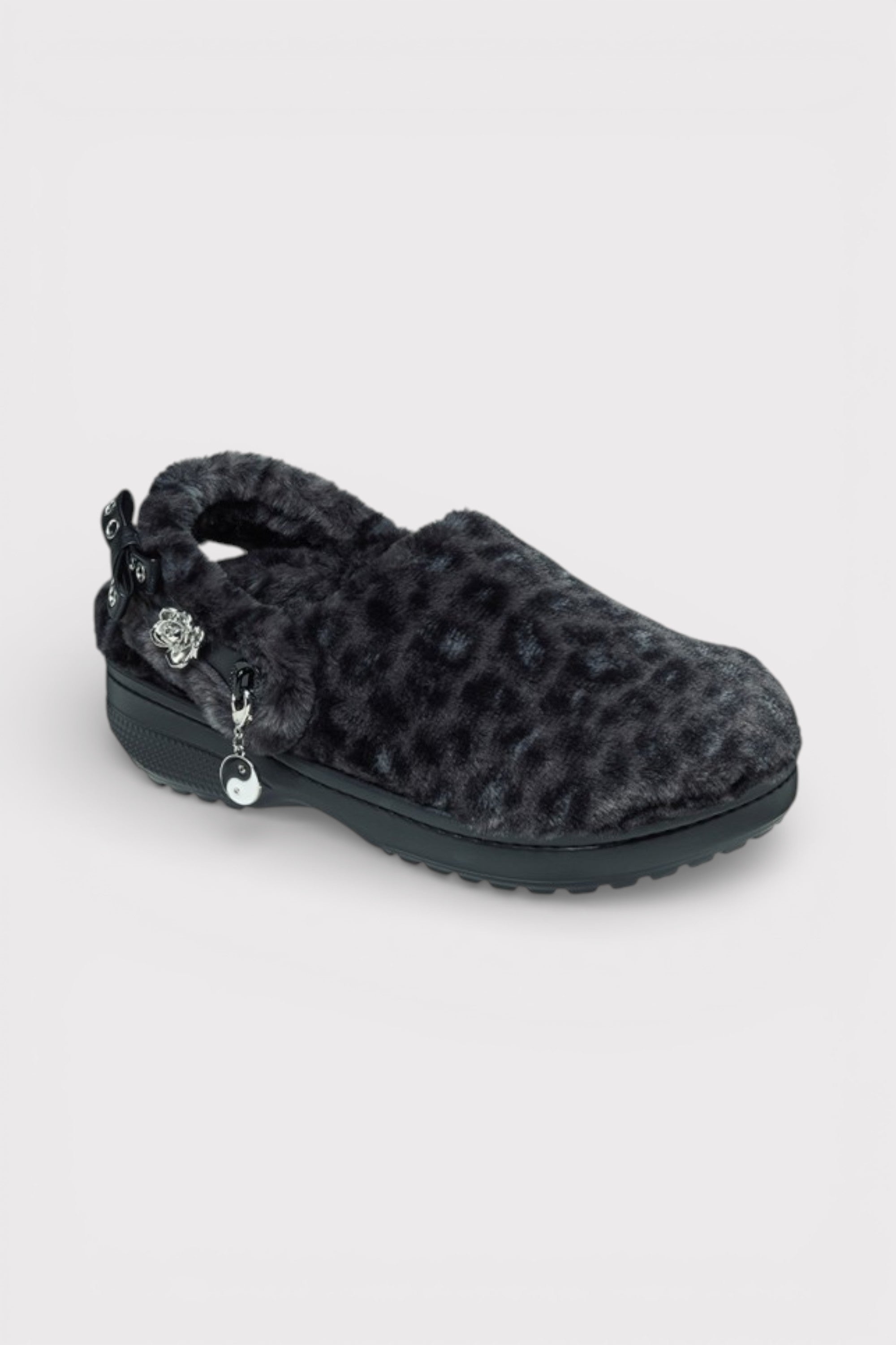 Crocs Classic Unfurgettable Clog Black Leopard