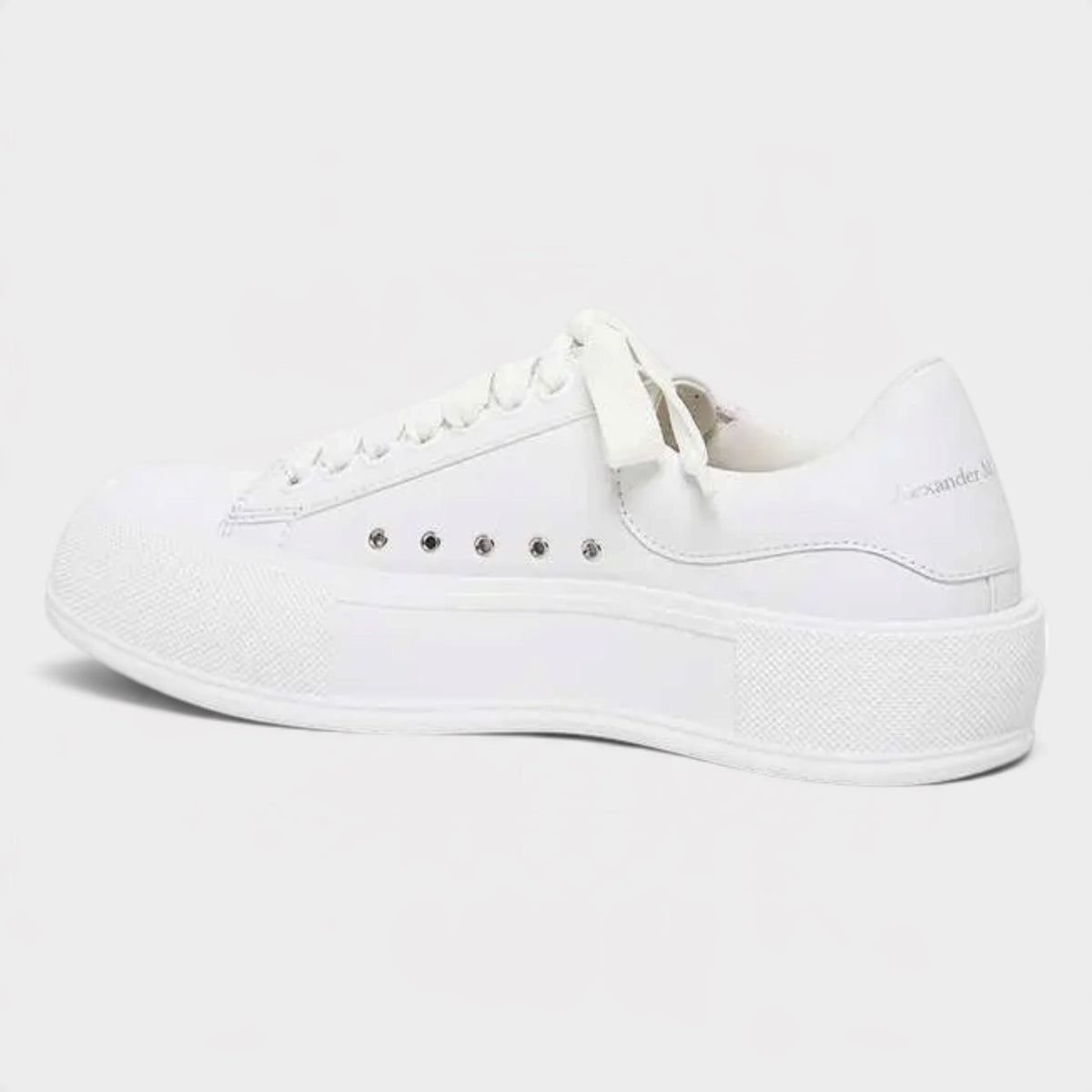 Deck Lace Plimsoll Optic White