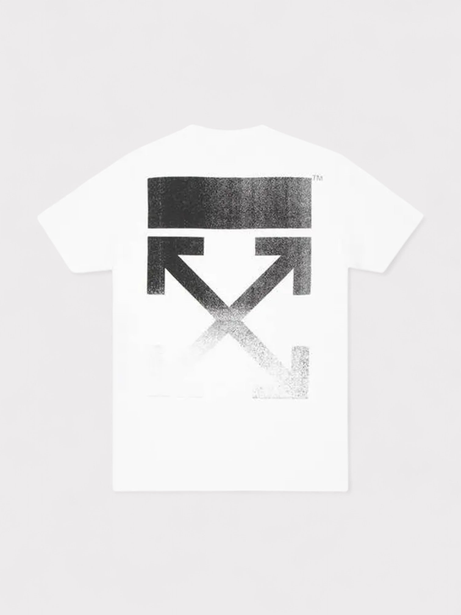 Degrade Arrow S/S Slim Tee - Supplied FashionOff - White