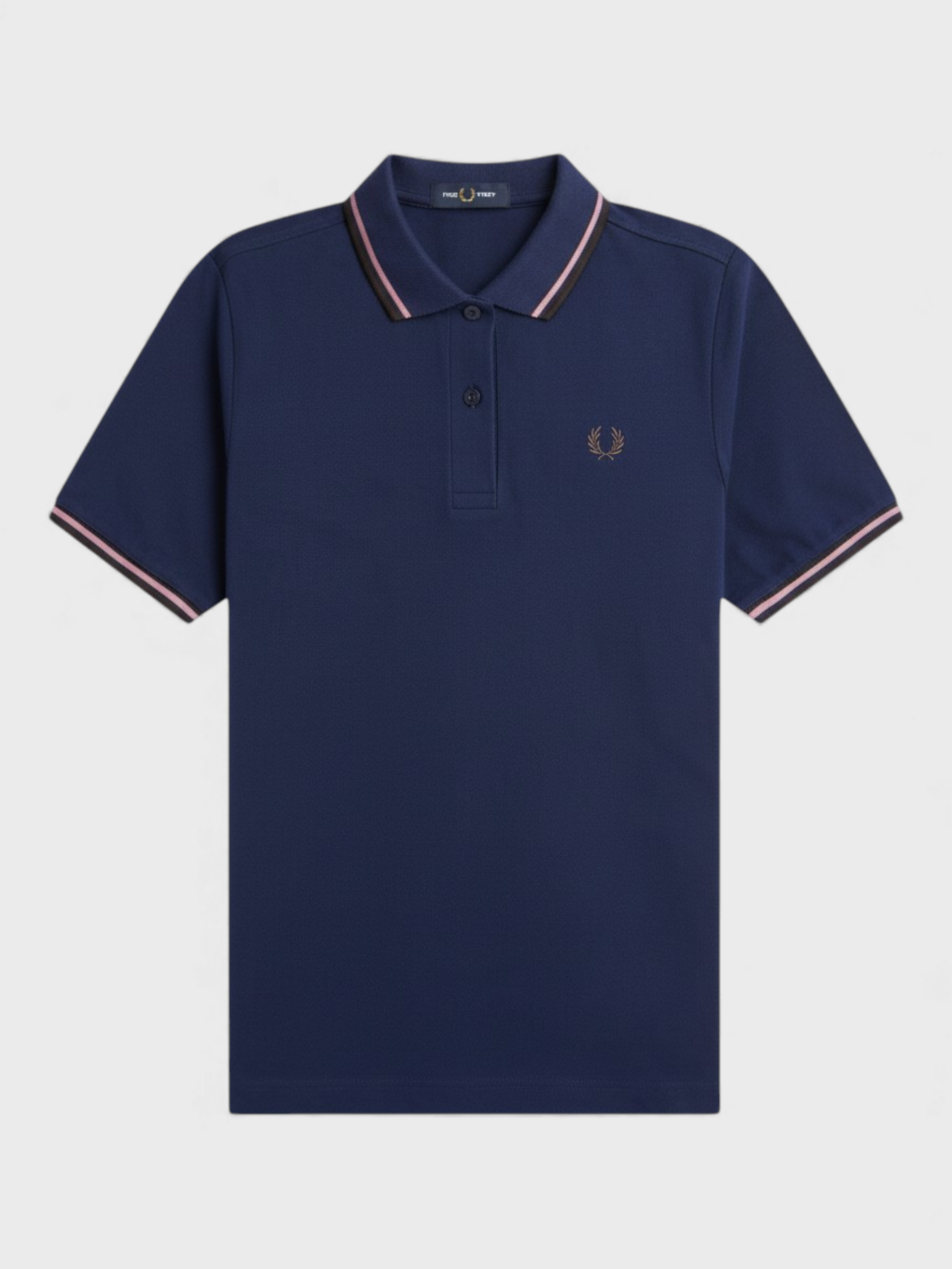 Fred Perry Twin Tipped Polo Shirt French Navy