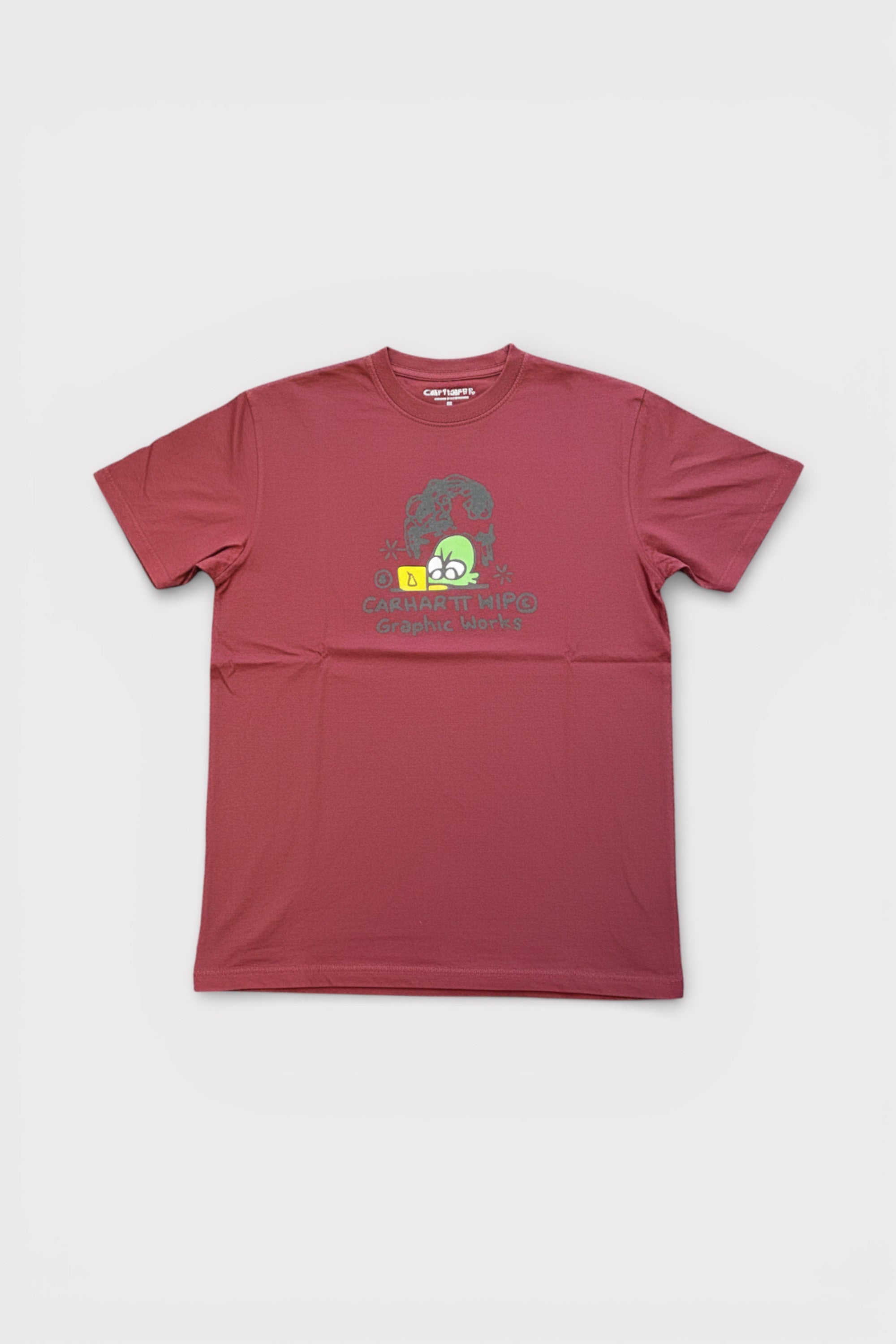 Carhartt WIP Graphic Works T-Shirt Maroon