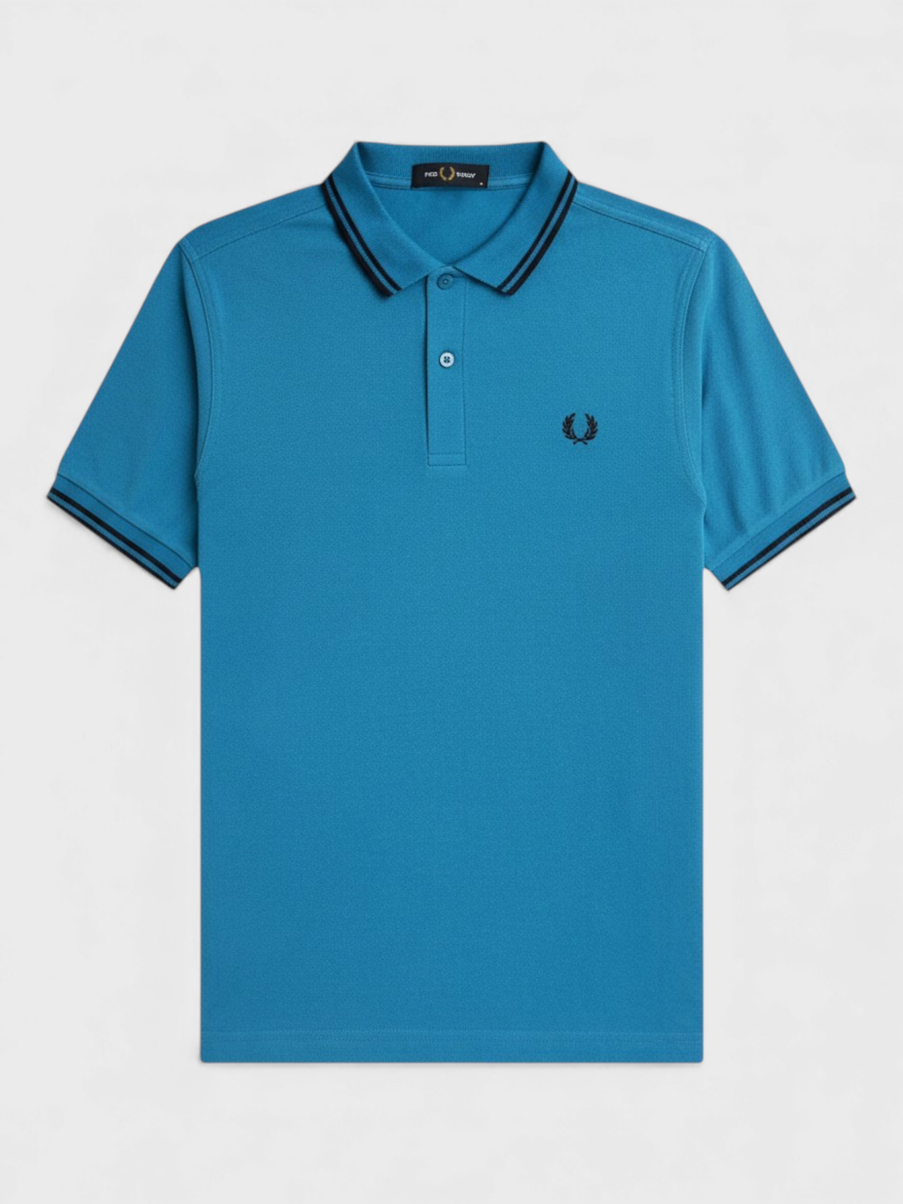 Fred Perry Twin Tipped Polo Shirt Runaway Ocean