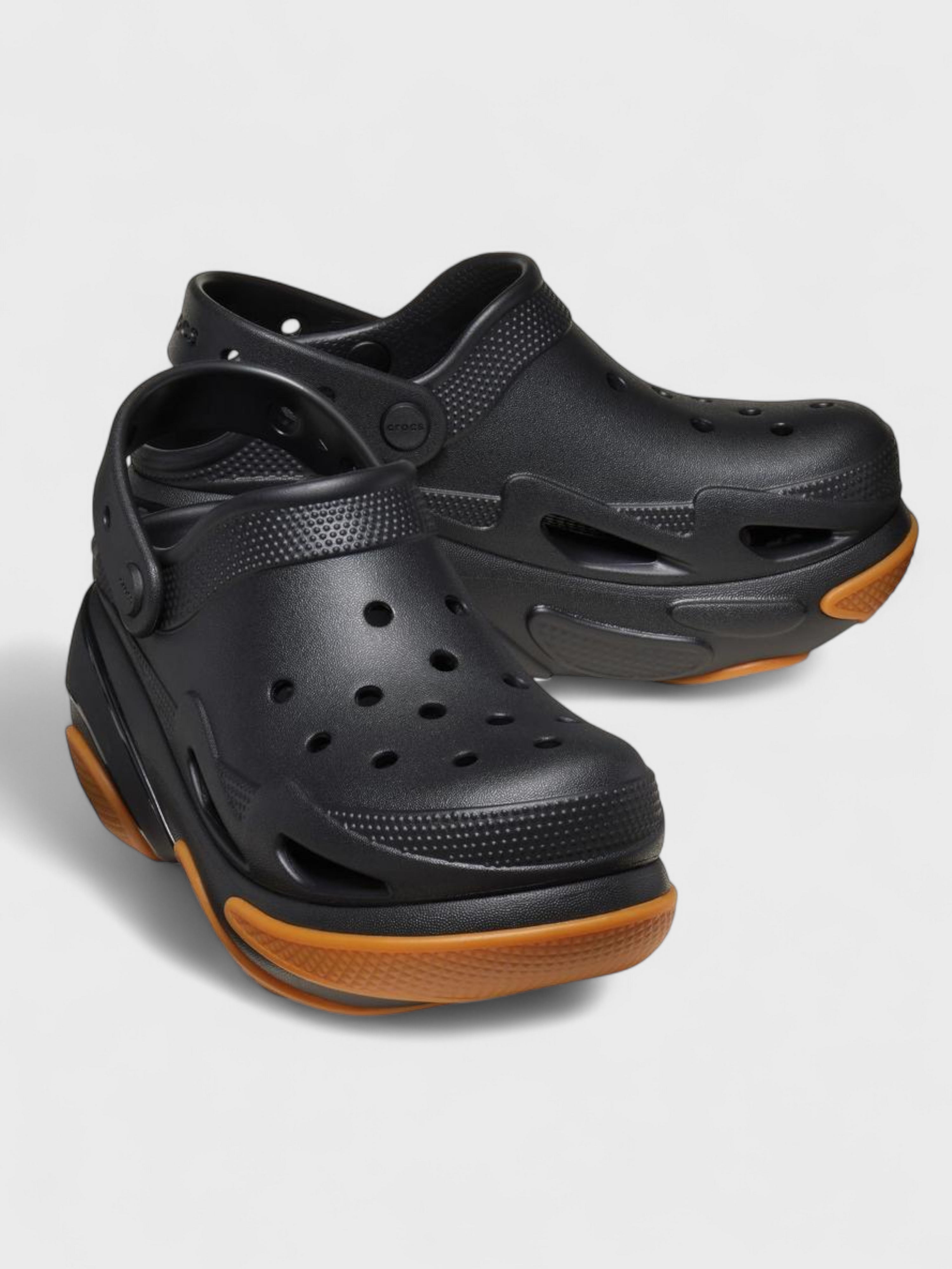 Crocs Bubble Crush Clogs Black