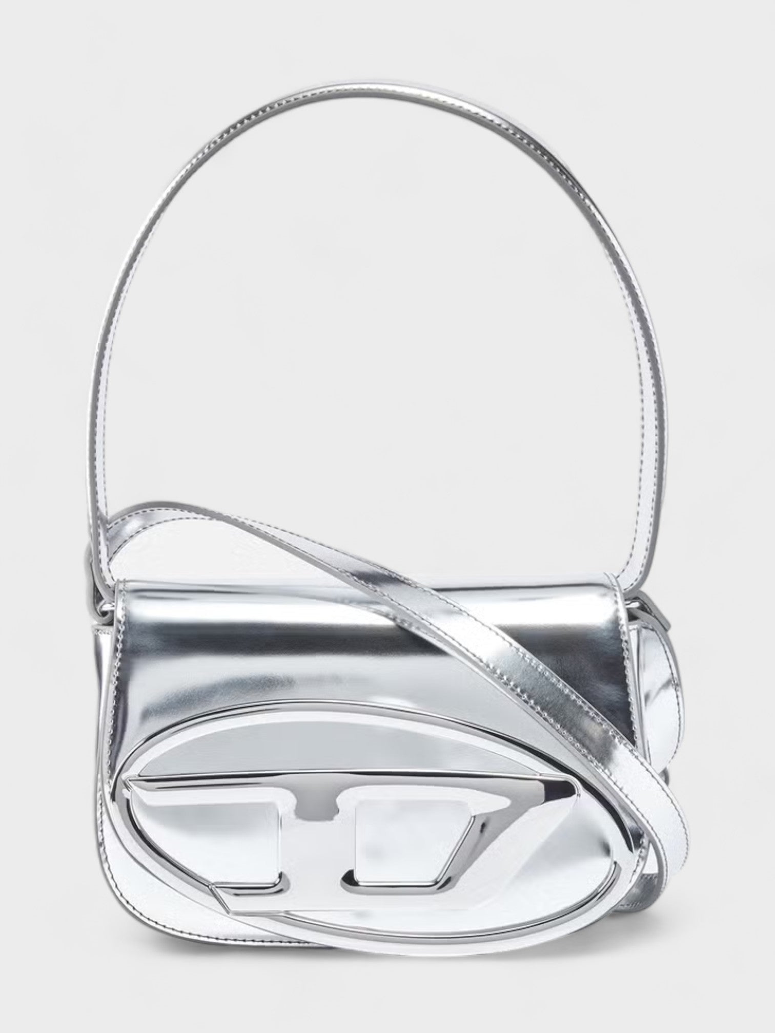 Diesel 1DR - Iconic Shoulder Bag In Mirrored Leather - Supplied LuxuryDiesel