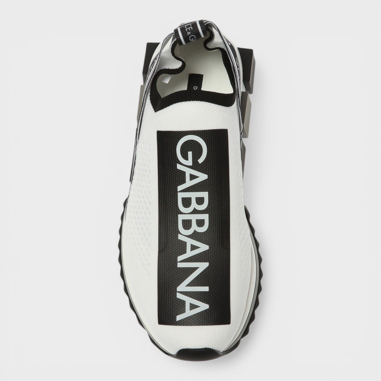 Dolce & Gabbana Sorrento Knit Trainers White