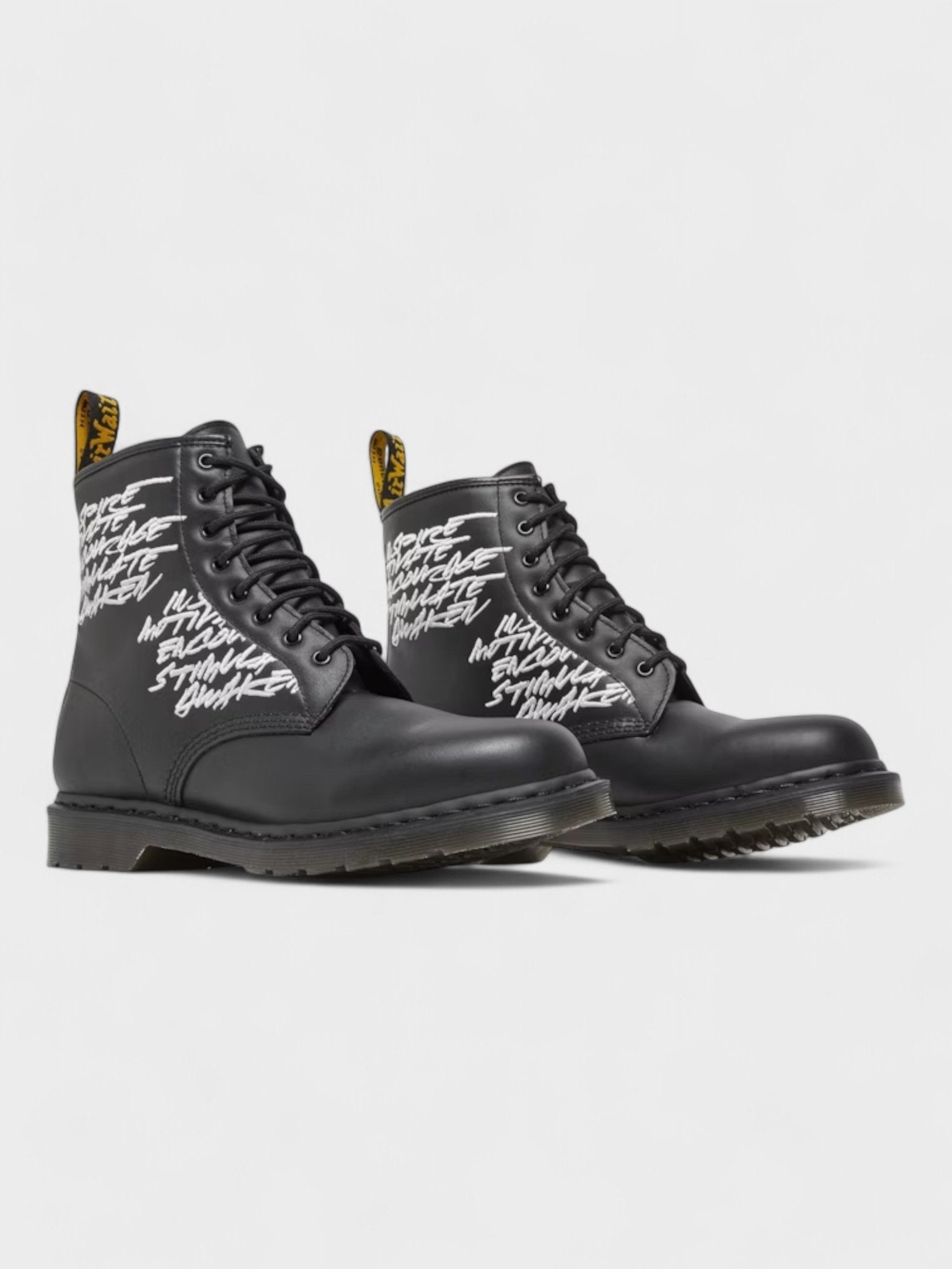 Dr Martens Futura Laboratories x 1460 'Embroidered Black' - Supplied FashionDr Martens