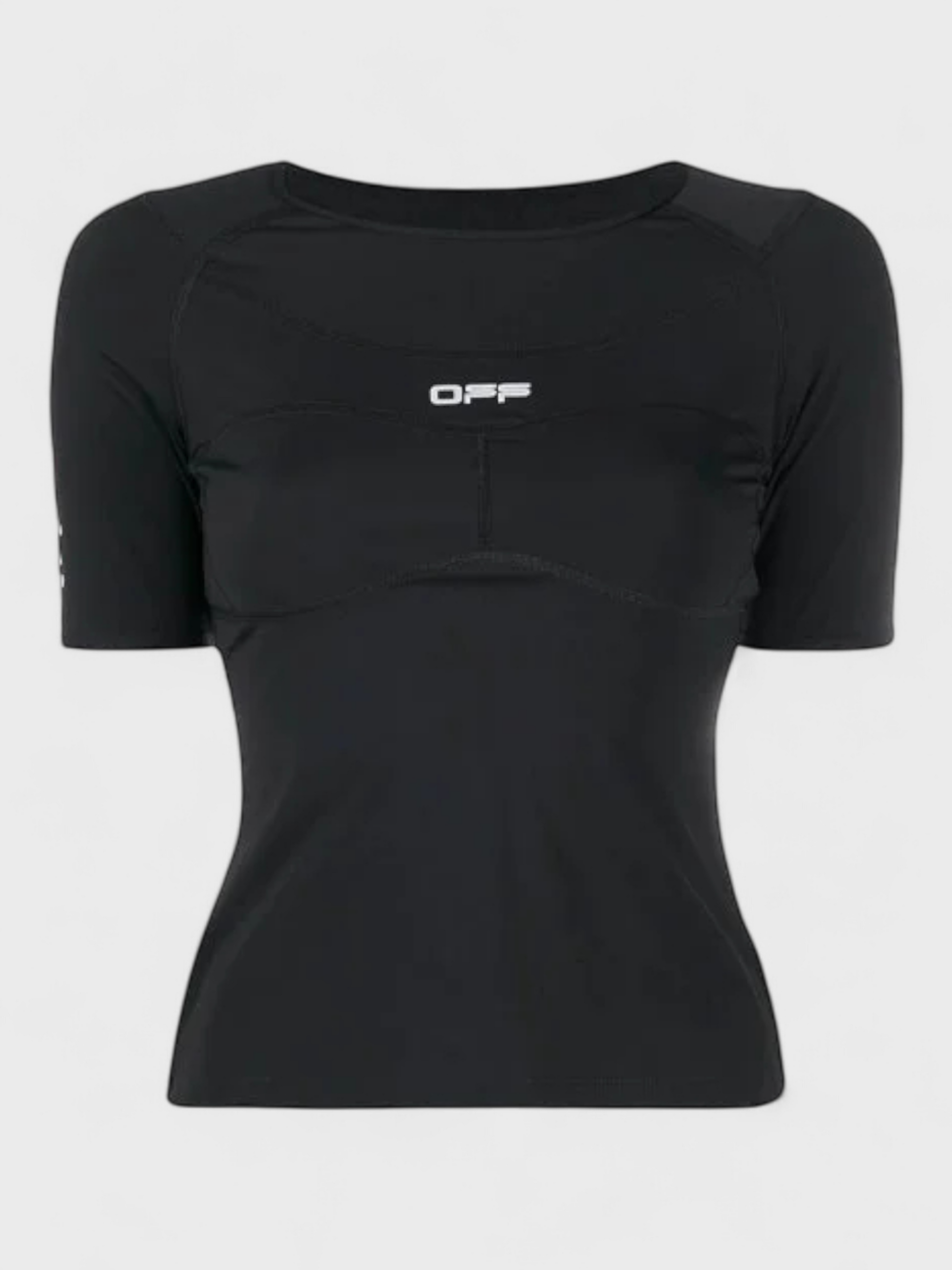 Off-White Logo Print Performance T-shirt Black