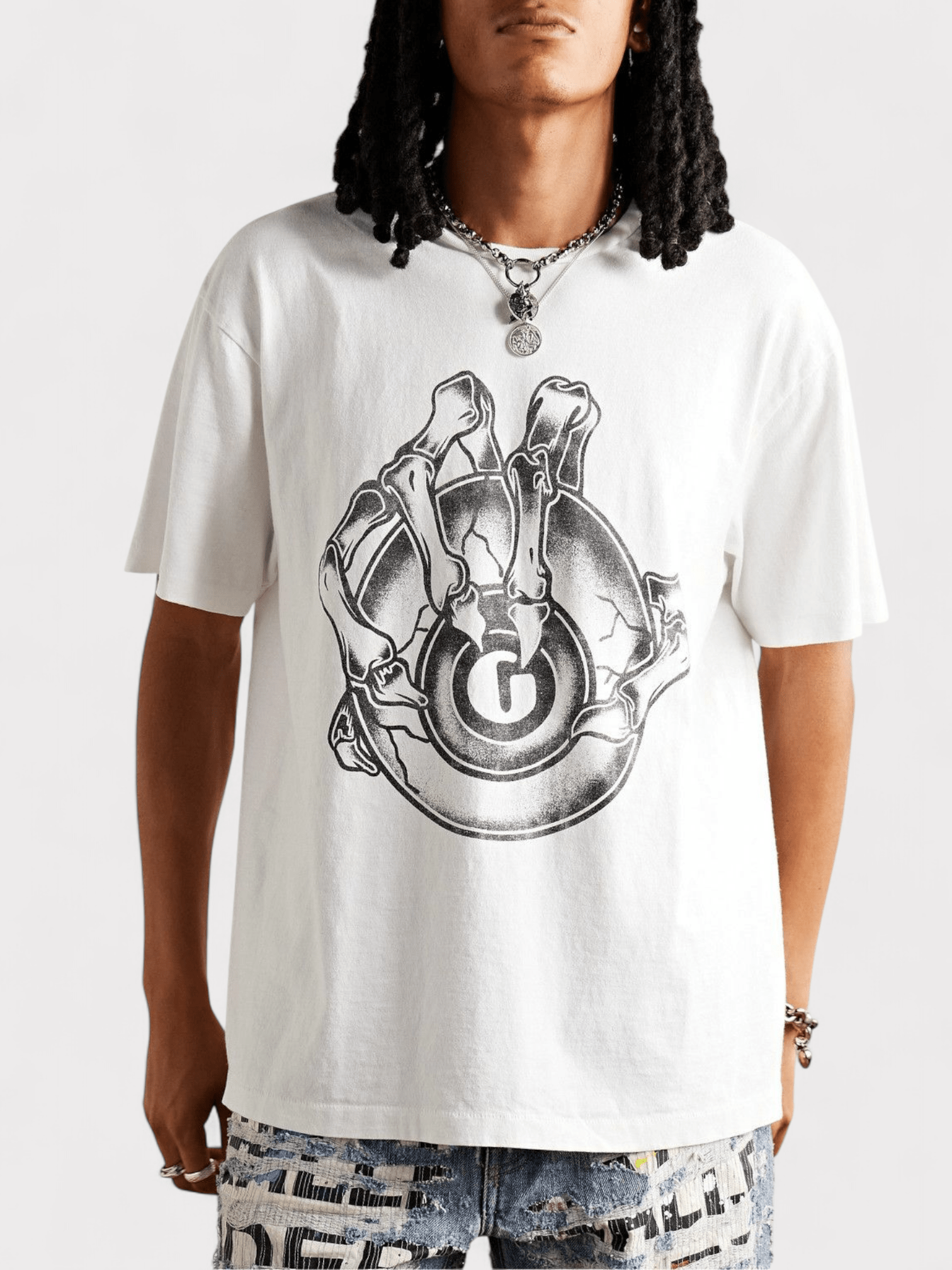 Gallery Dept. Big G Ball Tee White - Supplied FashionGallery Dept.