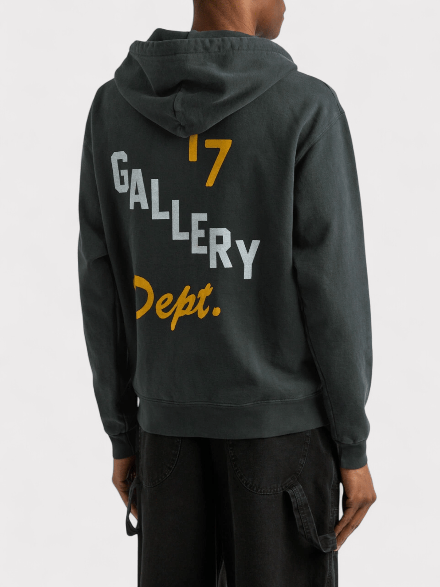 Gallery Dept. Boxing Merch Full Zip Washed Black - Supplied FashionGallery Dept.