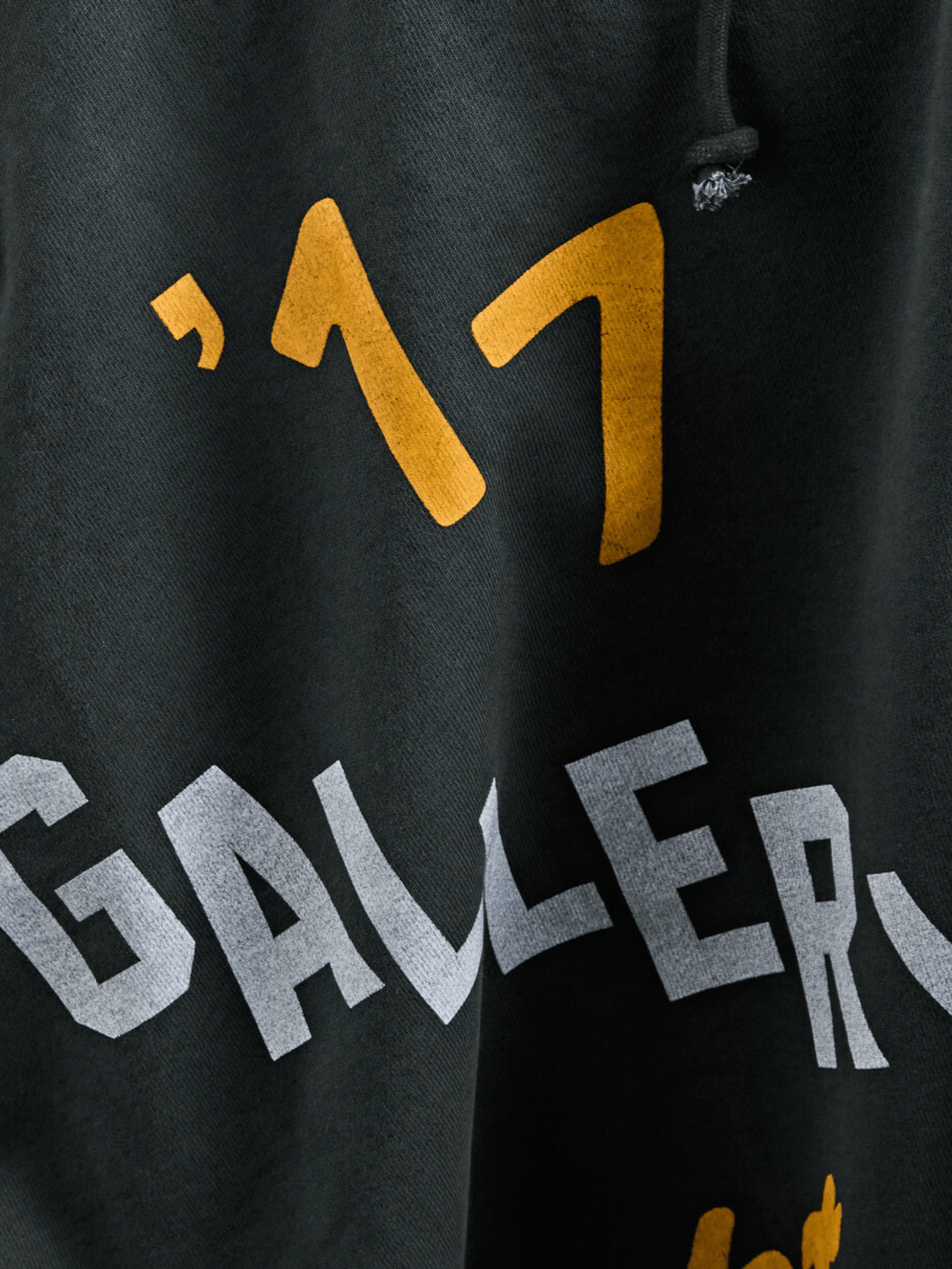 Gallery Dept. Boxing Merch Full Zip Washed Black - Supplied FashionGallery Dept.