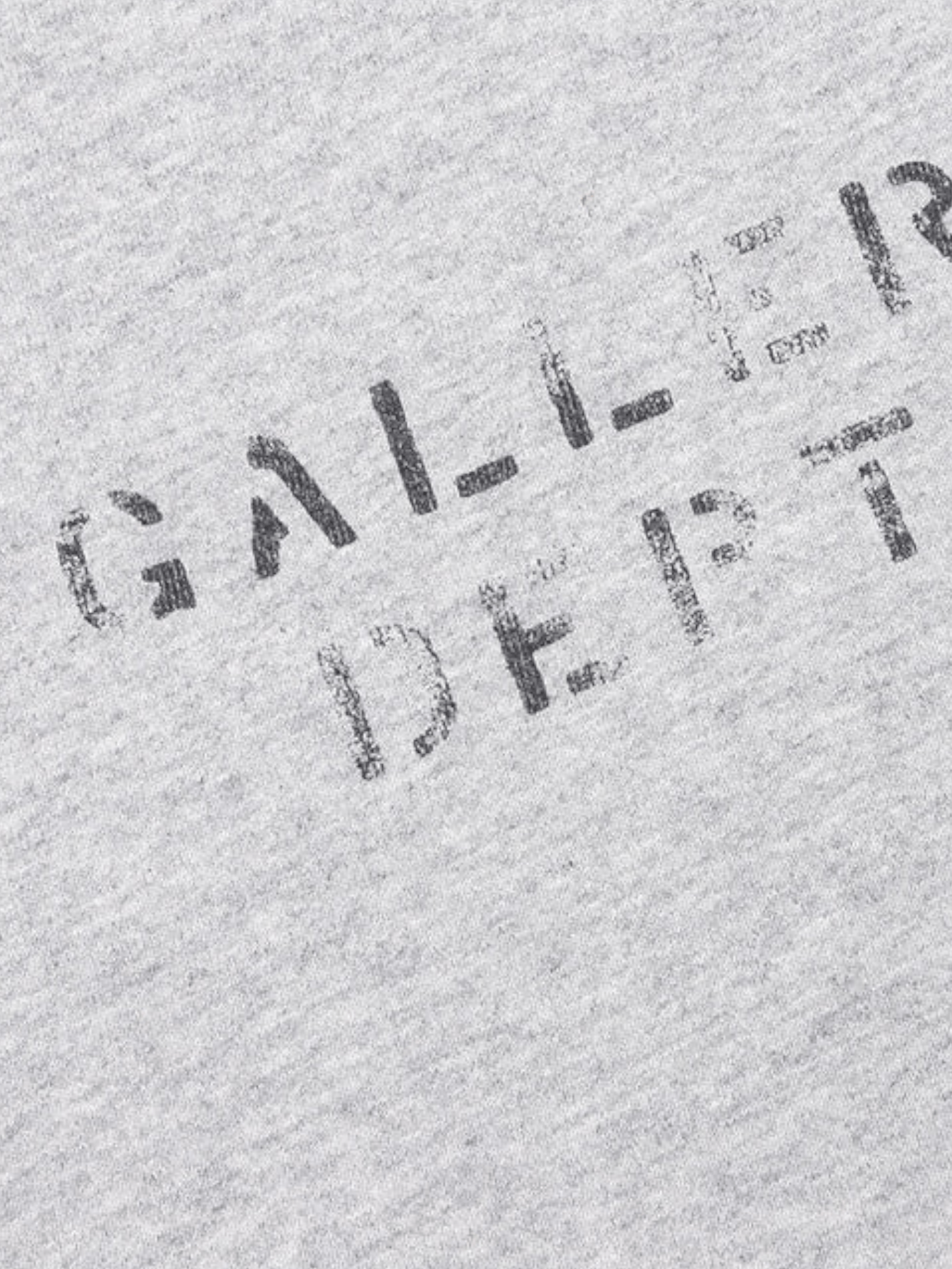 Gallery Dept. Dept Logo Hoodie Heather Grey - Supplied FashionGallery Dept.