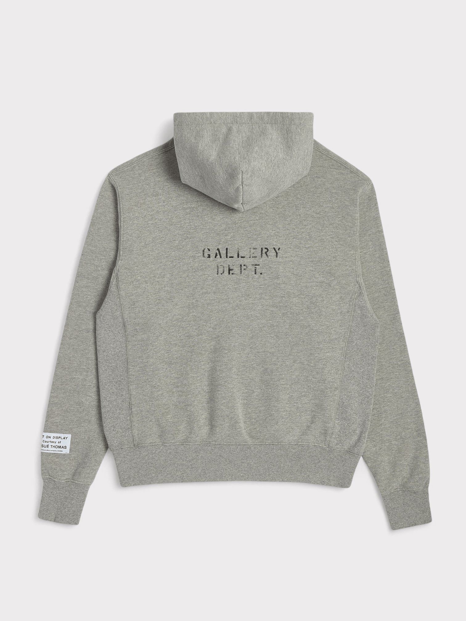 Gallery Dept. Dept Logo Hoodie Heather Grey - Supplied FashionGallery Dept.