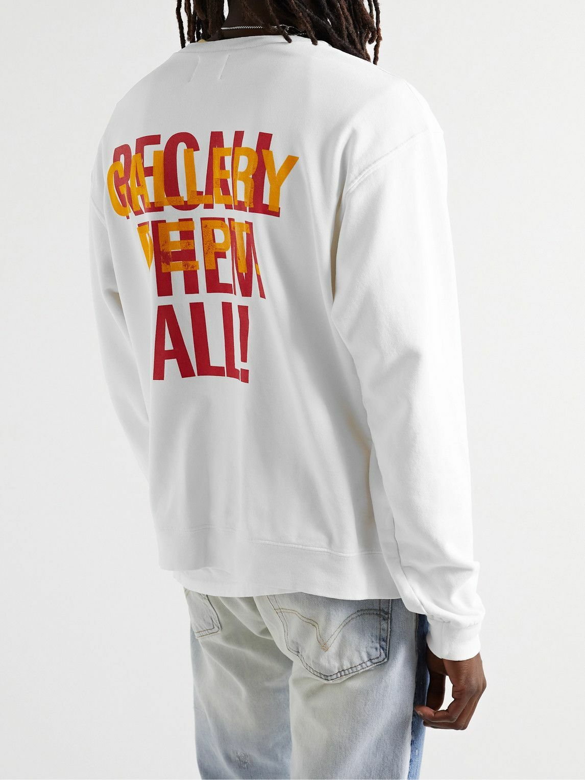 Gallery Dept. G Ball Crewneck White - Supplied FashionGallery Dept.