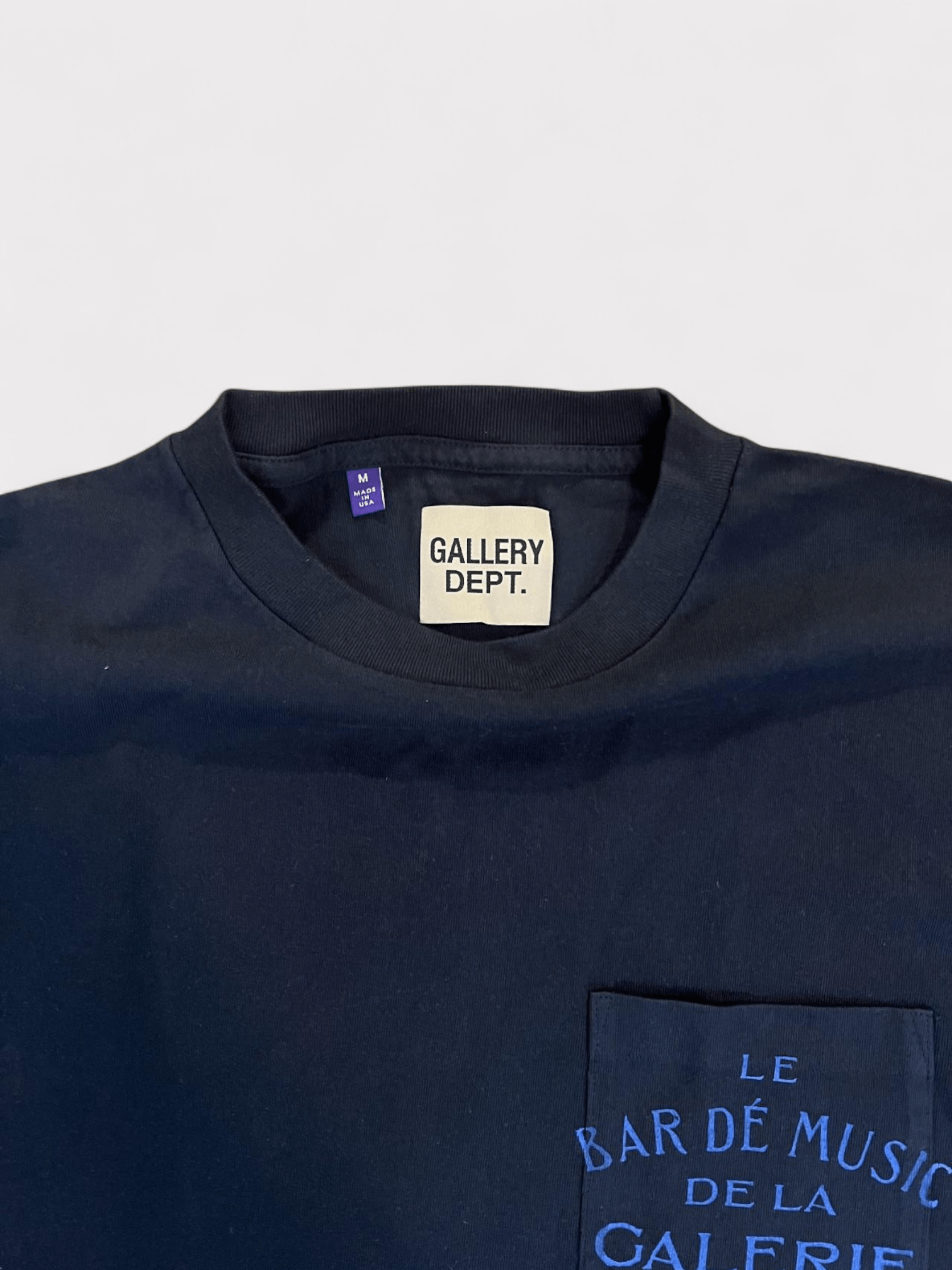 Gallery Dept. Le Bar Shop L/S Tee Black - Supplied FashionGallery Dept.