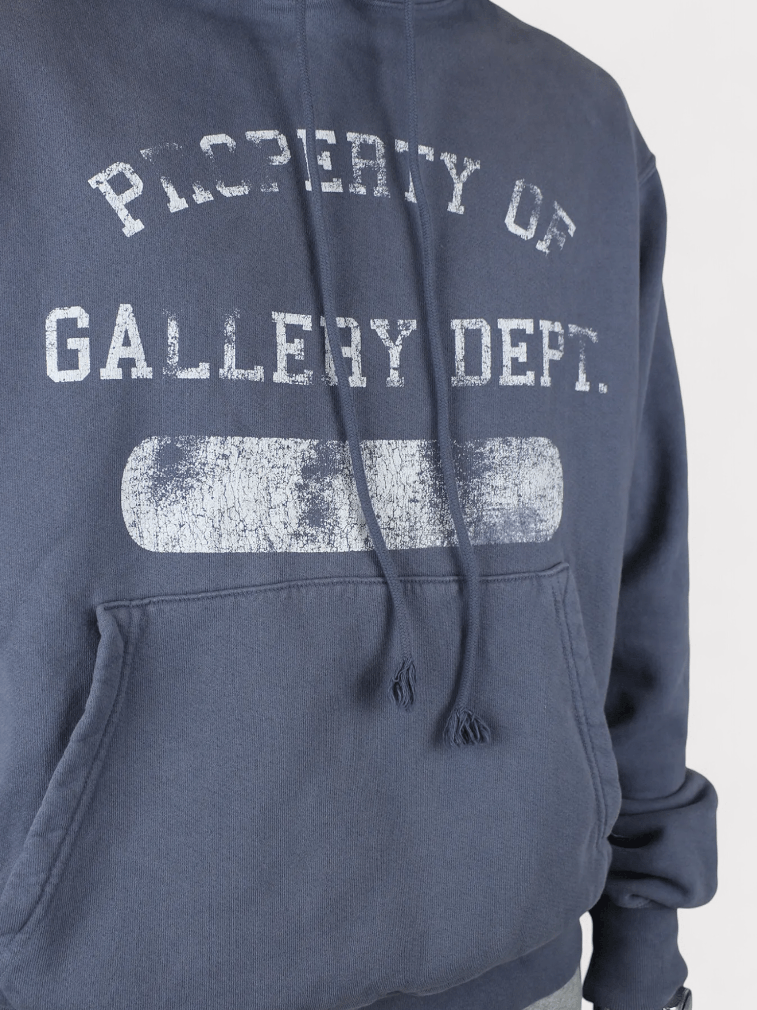 Gallery Dept. Property Of Hoodie Vintage Washed Navy - Supplied FashionGallery Dept.