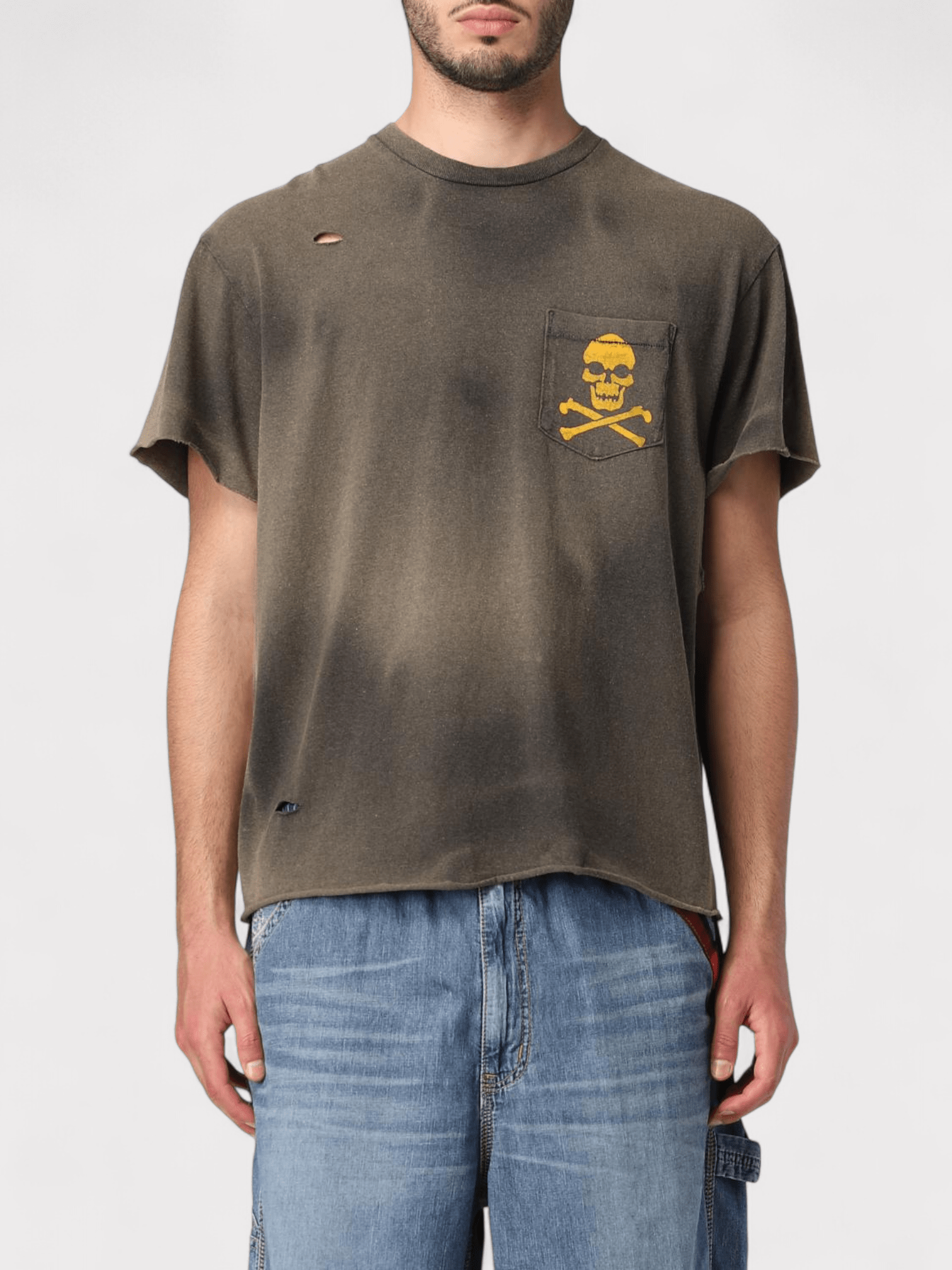Gallery Dept. Zip Tee Black - Supplied FashionGallery Dept.