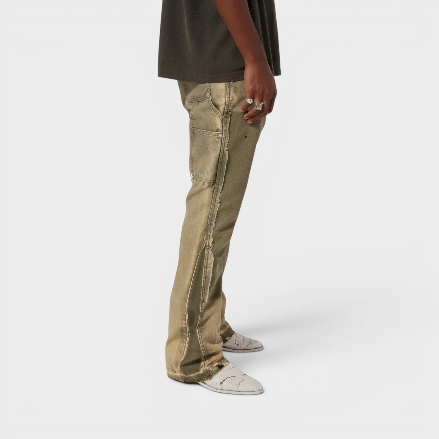 La Carpenter Flare Pant Moss