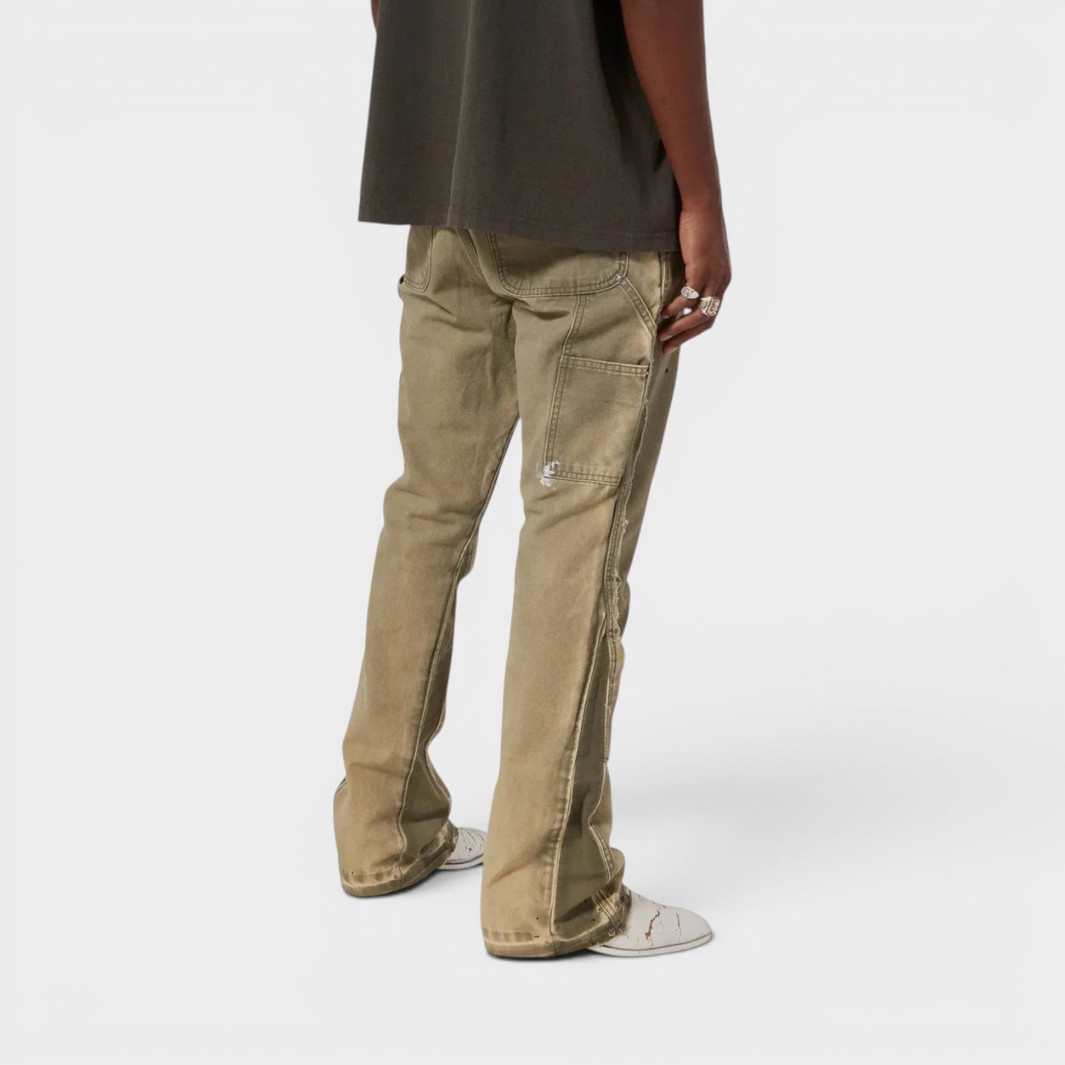 La Carpenter Flare Pant Moss