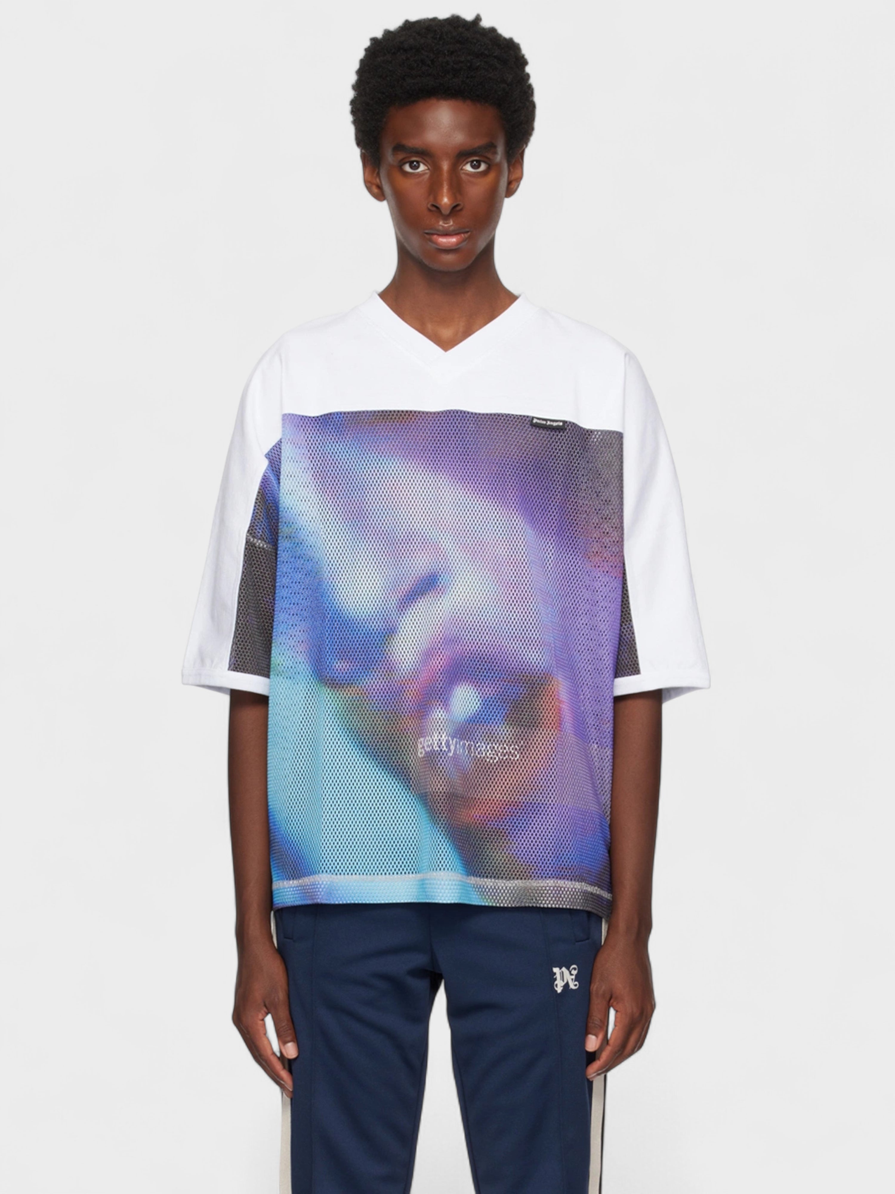 Palm Angels Getty Miami Face V-Overtee Multicolor