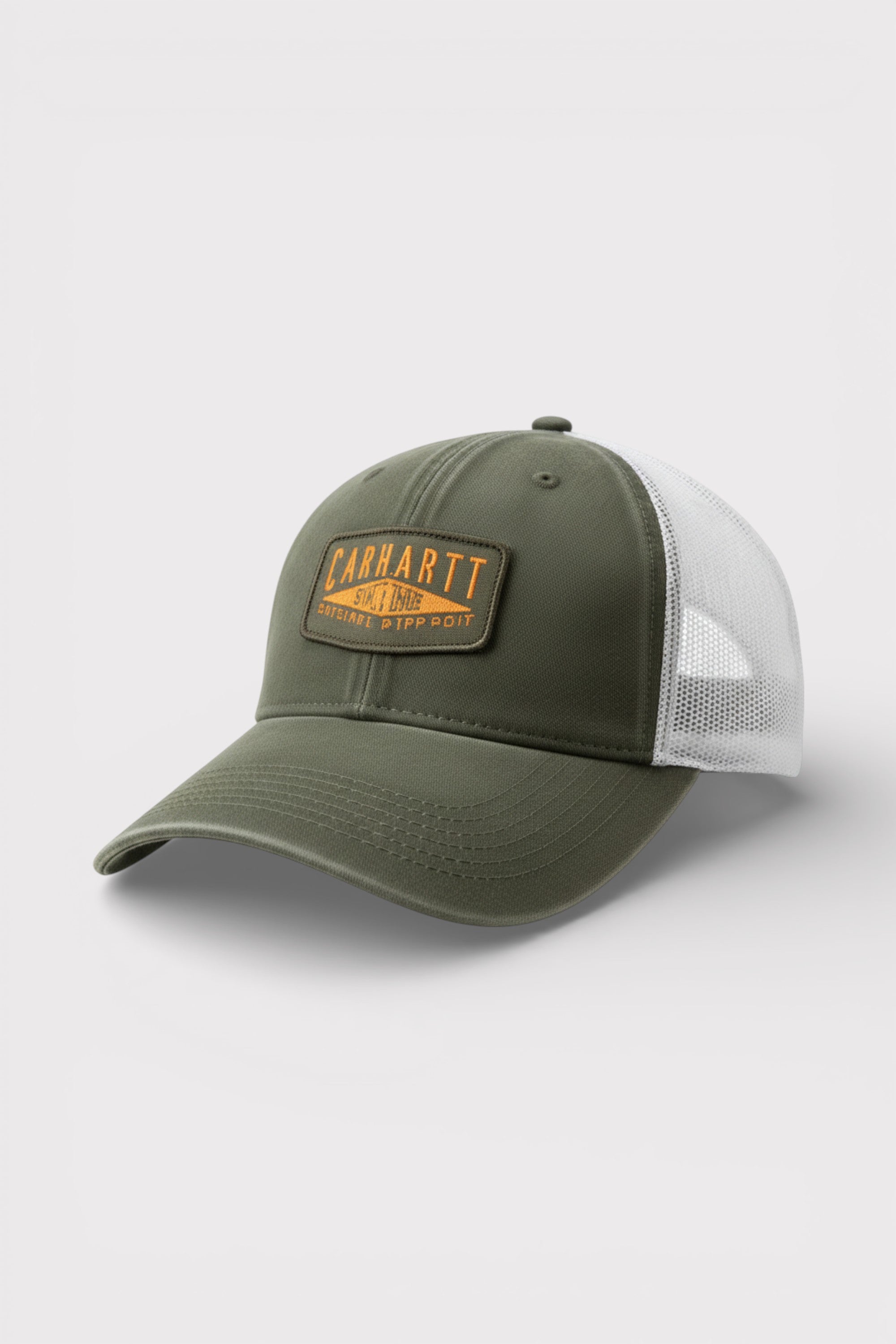 Carhartt Graphic Patch Trucker Cap Dark Green