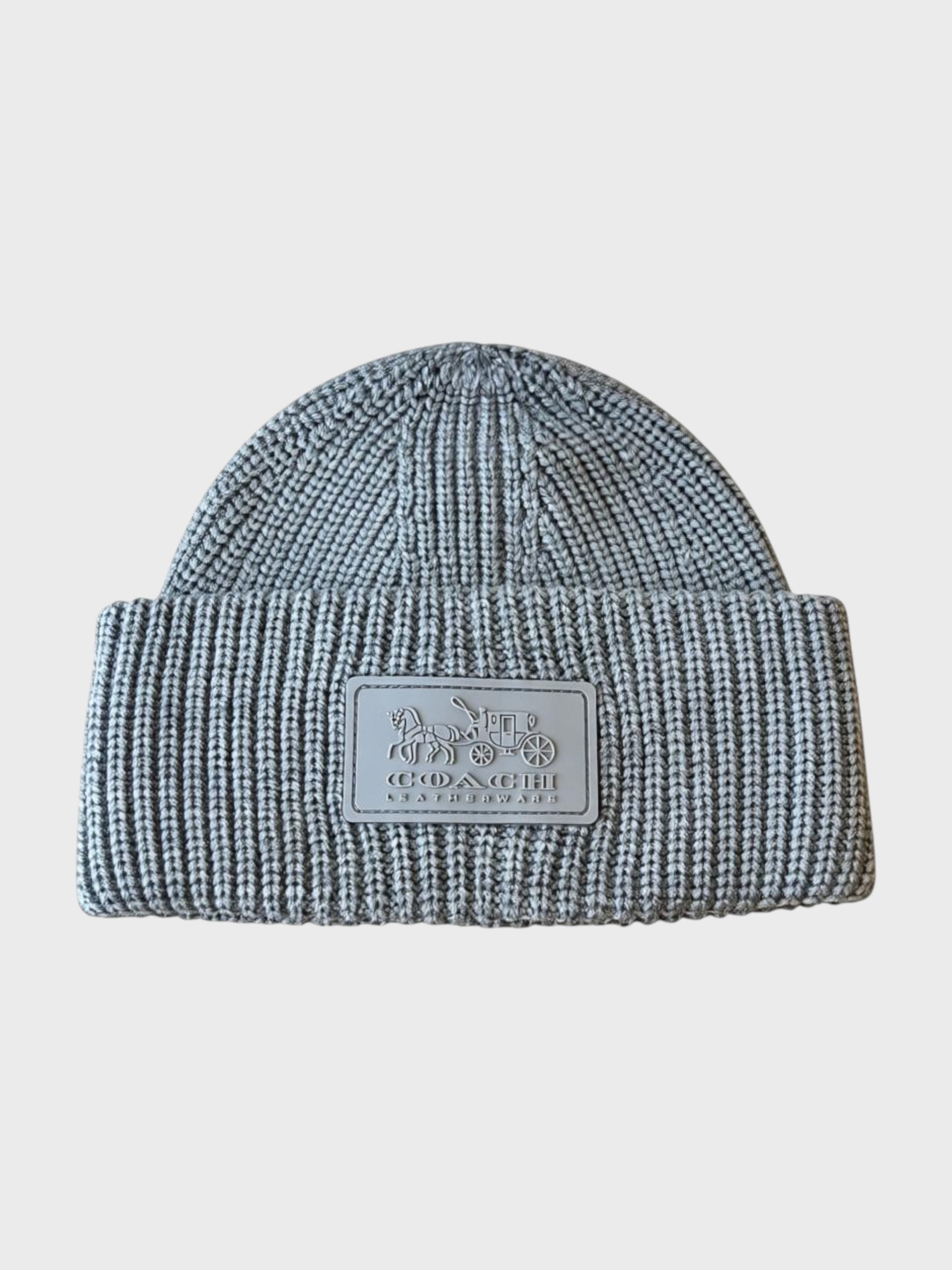 Coach Patch Beanie Dove Grey