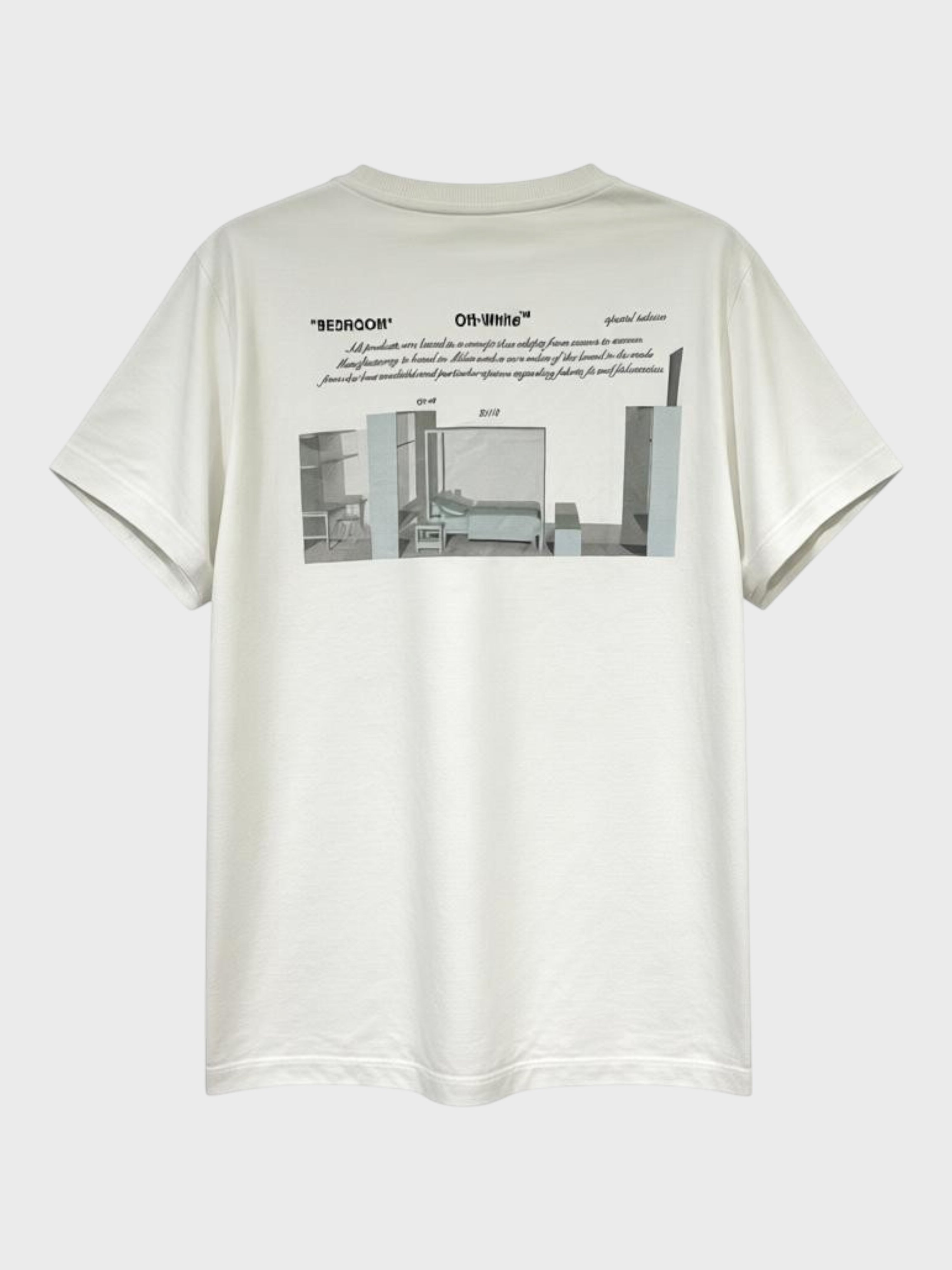 Off-White HS Printed Short Sleeve Tee White