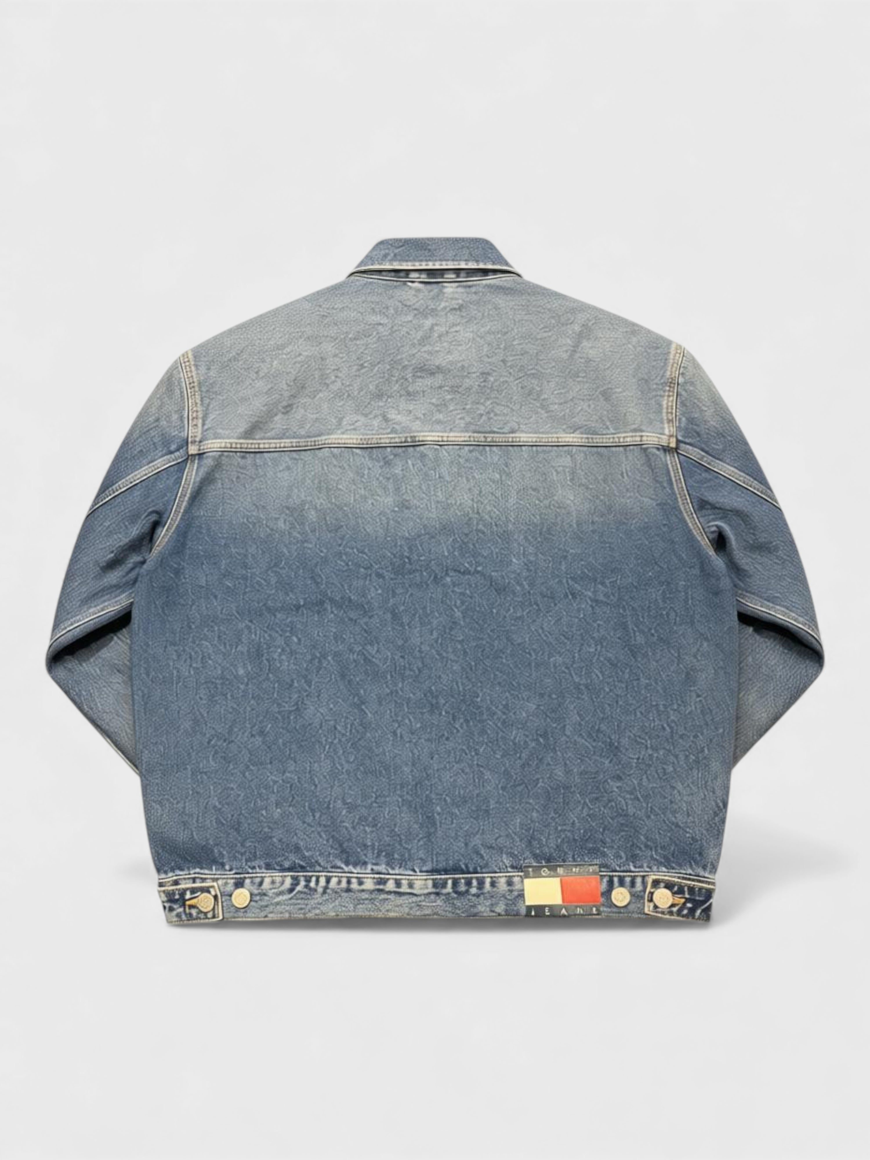 Tommy Hilfiger Jeans Aiden Oversized Mailman Jacket Denim Blue