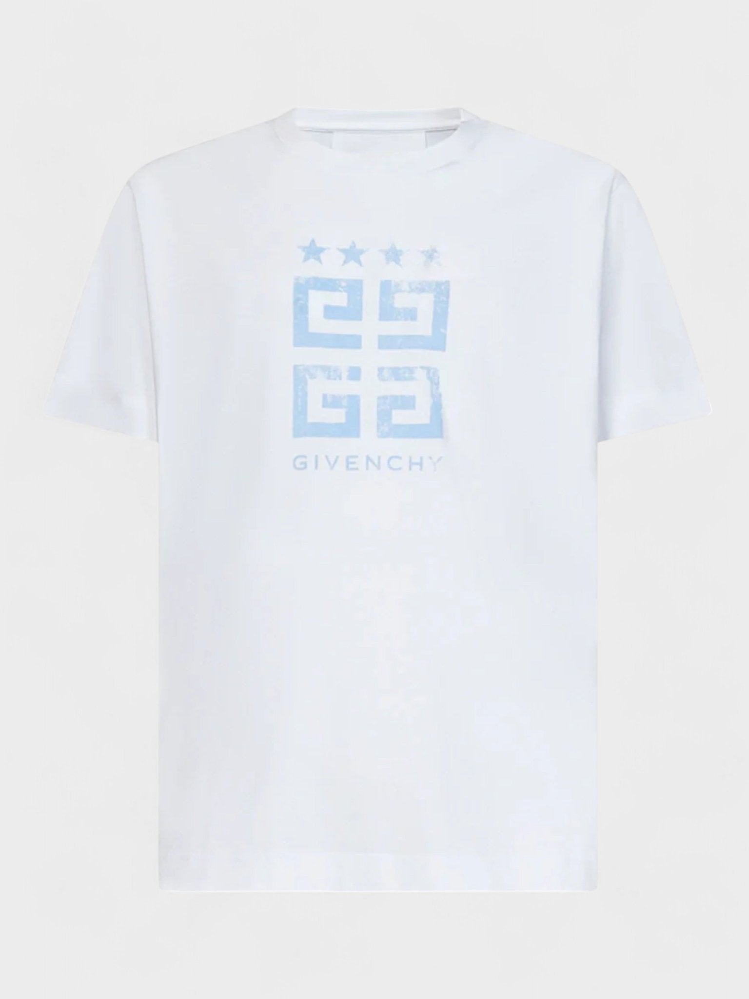 Givenchy 4G Slim Fit T Shirt White - Supplied FashionGivenchy