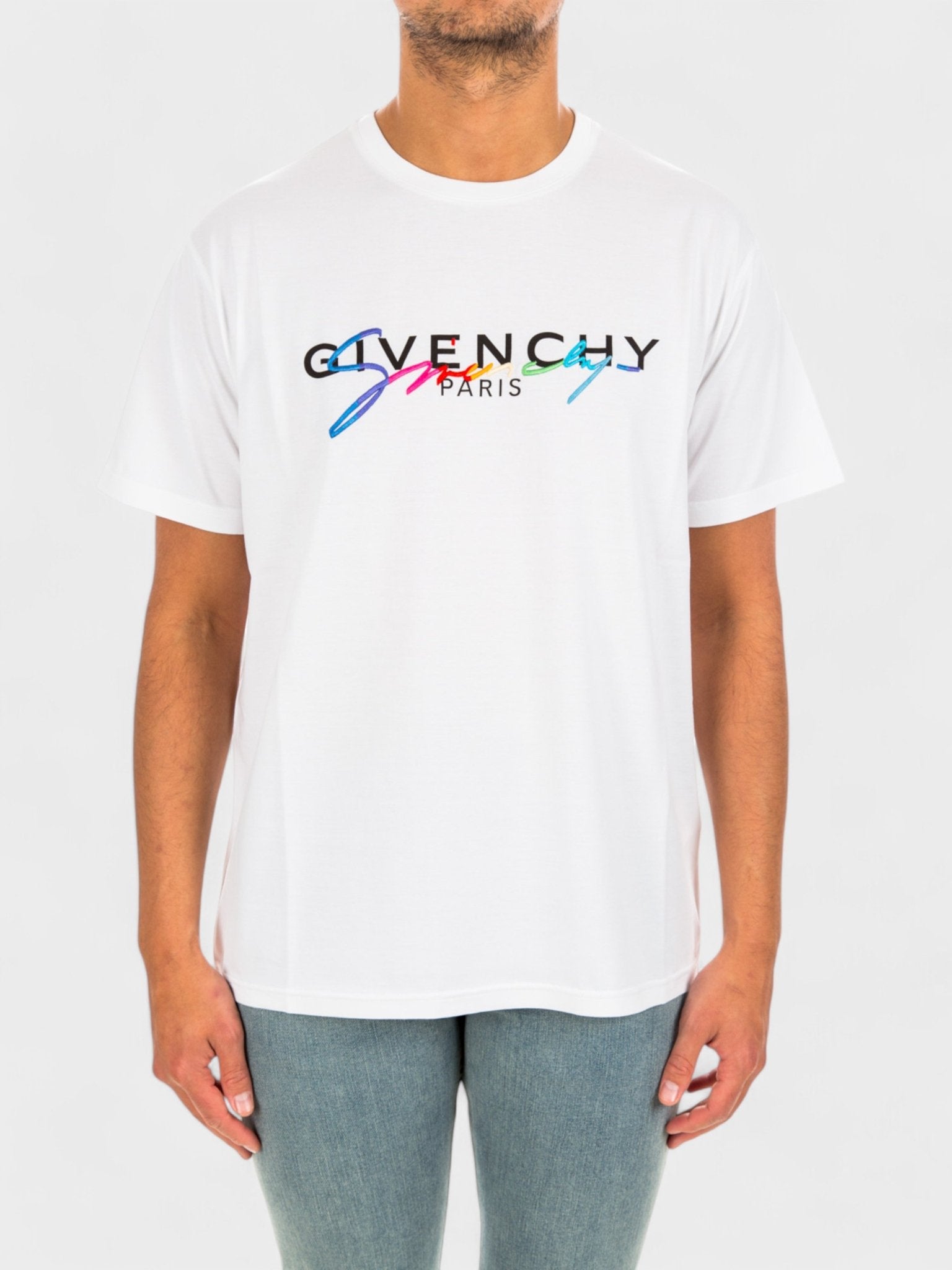 Givenchy Givenchy Signature T-Shirt White - Supplied FashionGivenchy