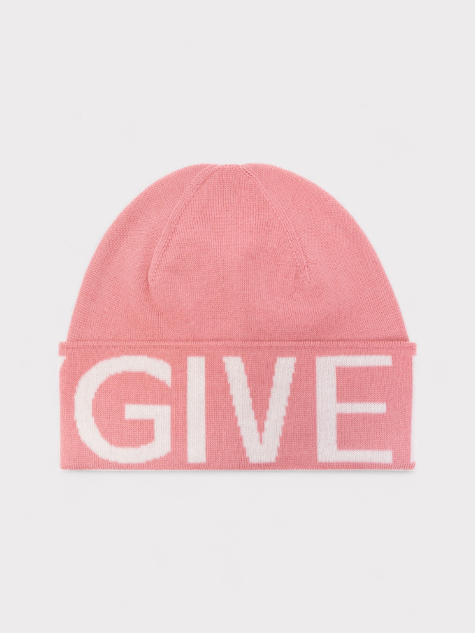 Givenchy Logo Wool Beanie Pink - Supplied FashionGivenchy