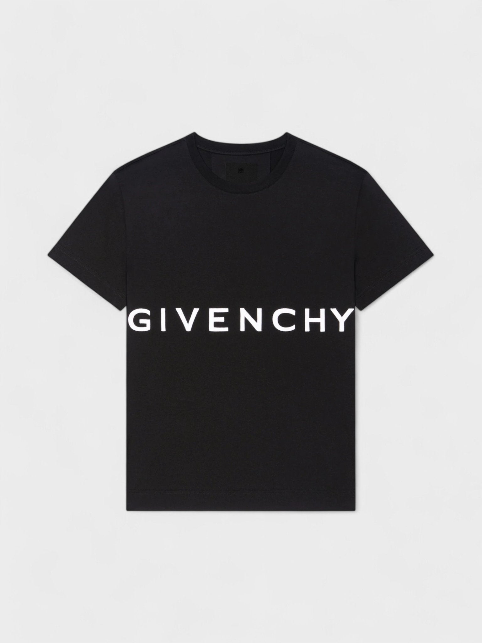 Givenchy Oversized T-Shirt Givenchy Embroidery Black - Supplied FashionGivenchy