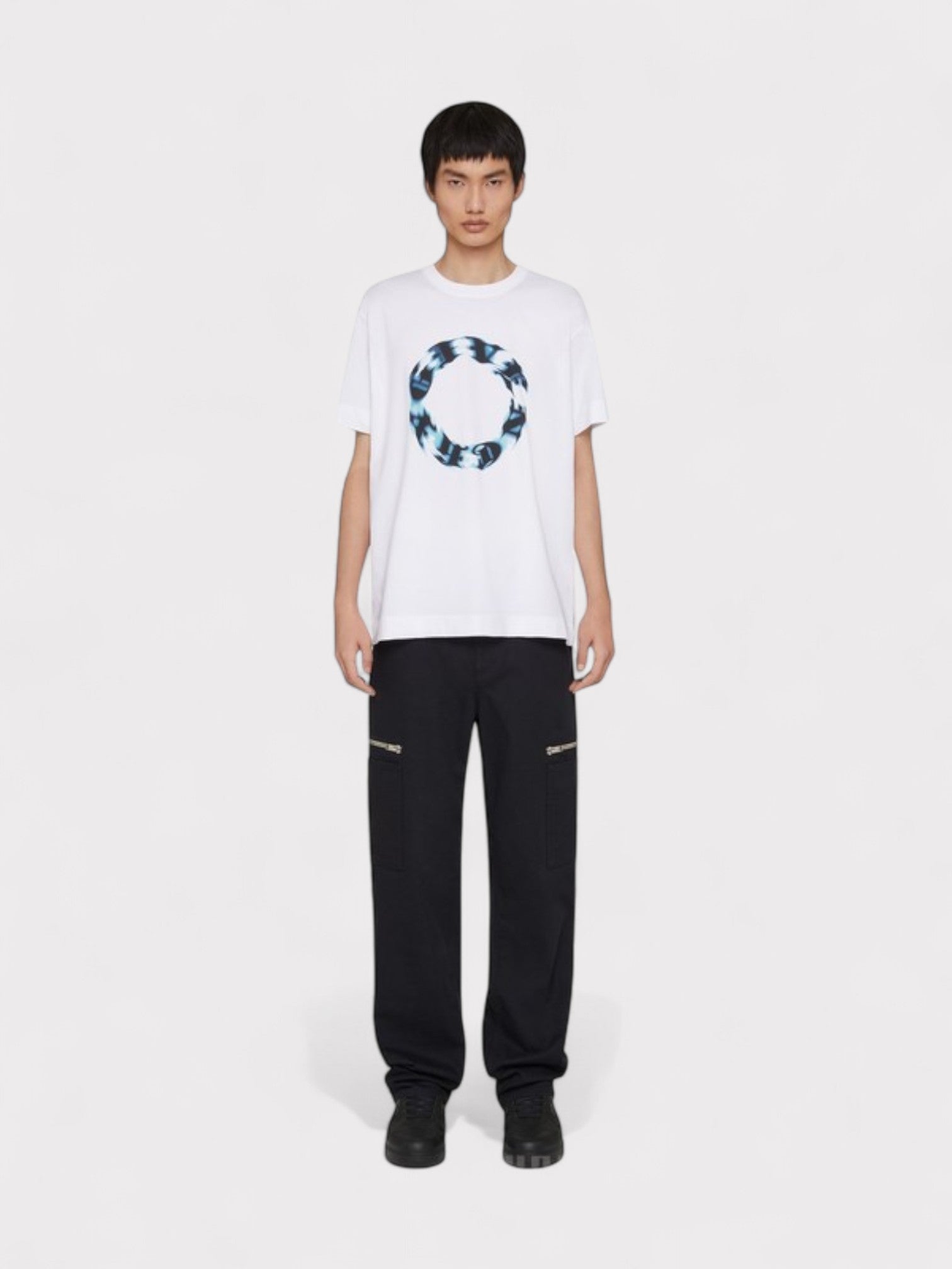 Givenchy Oversized T-Shirt In Cotton With Circle Print - Supplied FashionGivenchy
