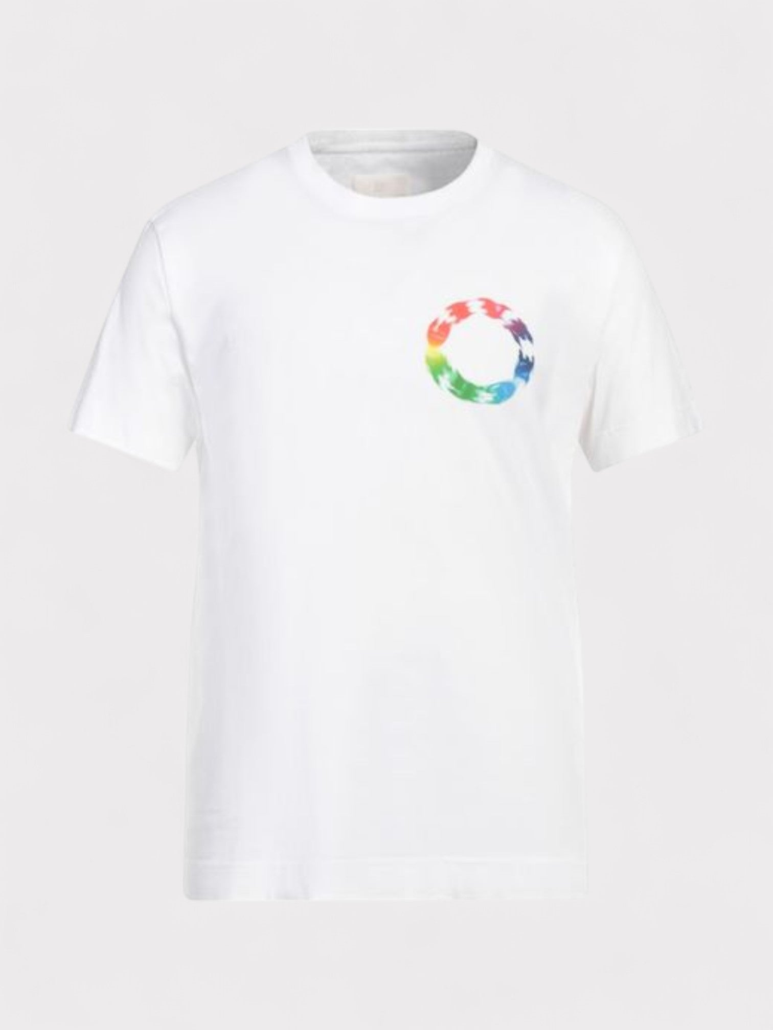 Givenchy Slim Fit T-Shirt Circle Multi White - Supplied FashionGivenchy