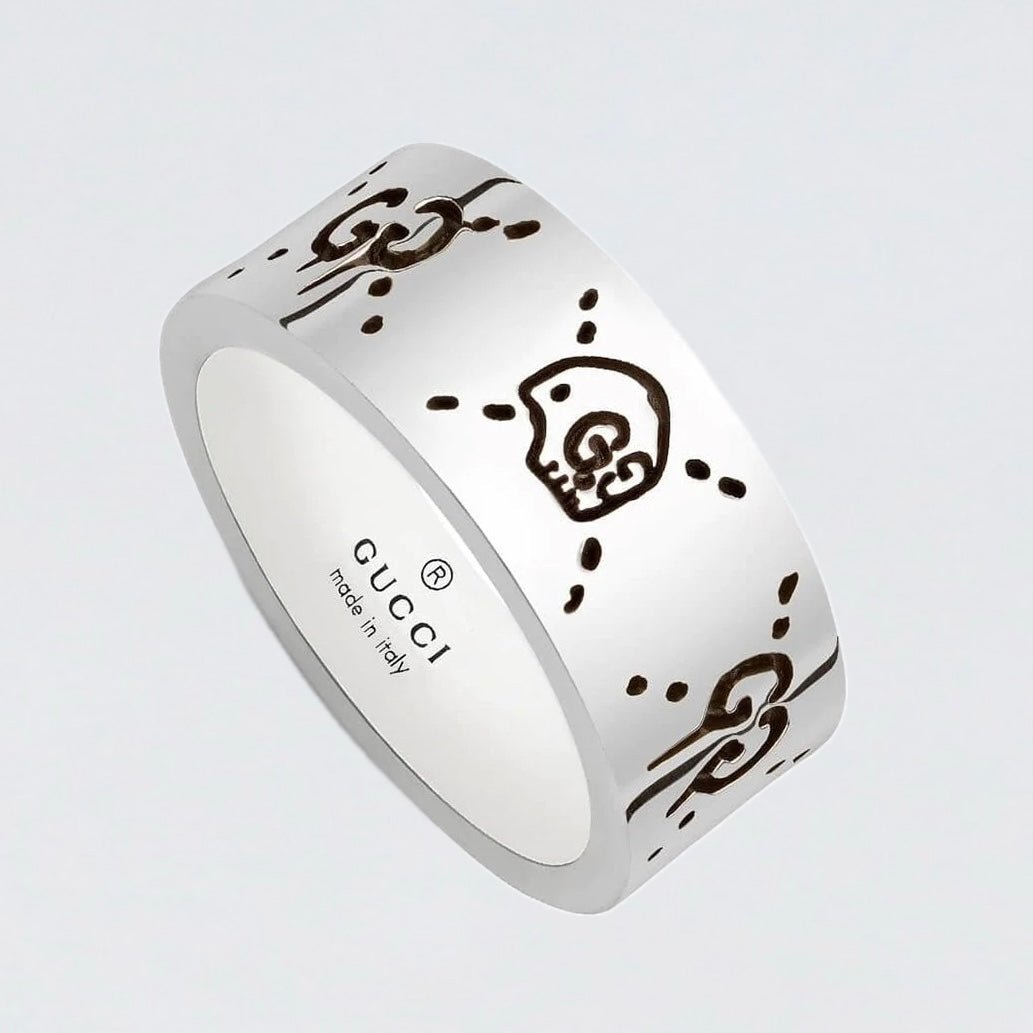 Gucci Ghost Ring in 925 Sterling Silver - Supplied LuxuryGucci