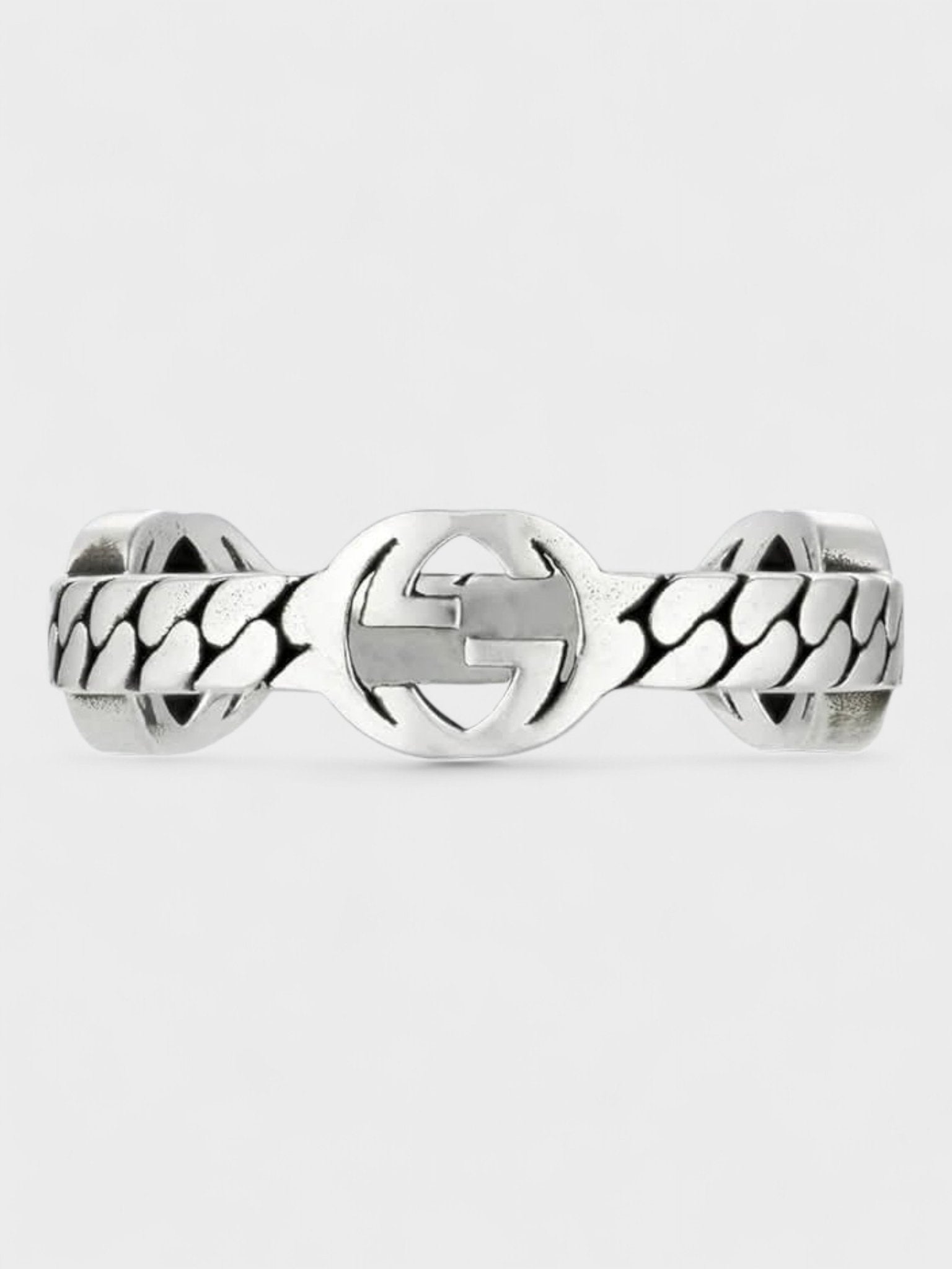 Gucci Interlocked G Ring in 925 Sterling Silver - Supplied FashionGucci