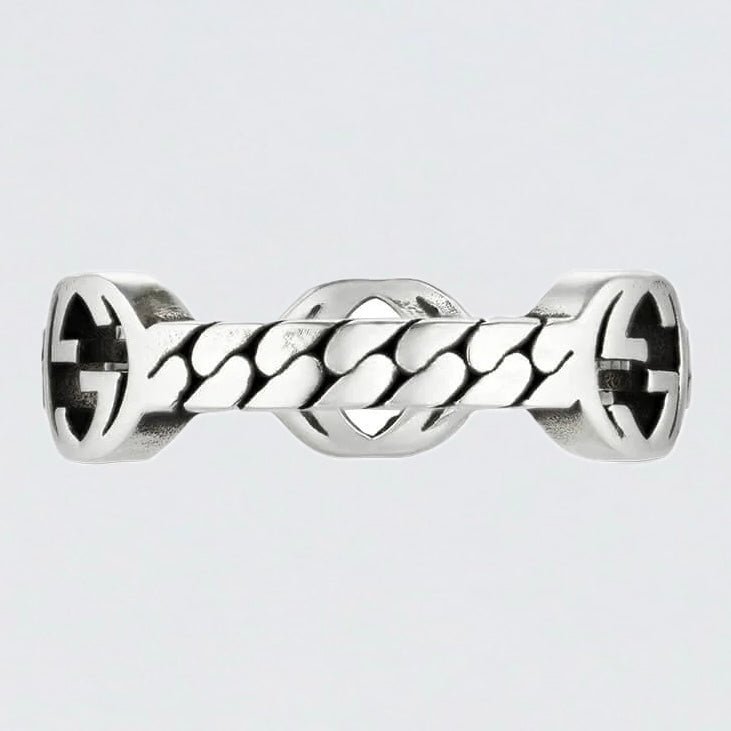 Gucci Interlocked G Ring in 925 Sterling Silver - Supplied LuxuryGucci