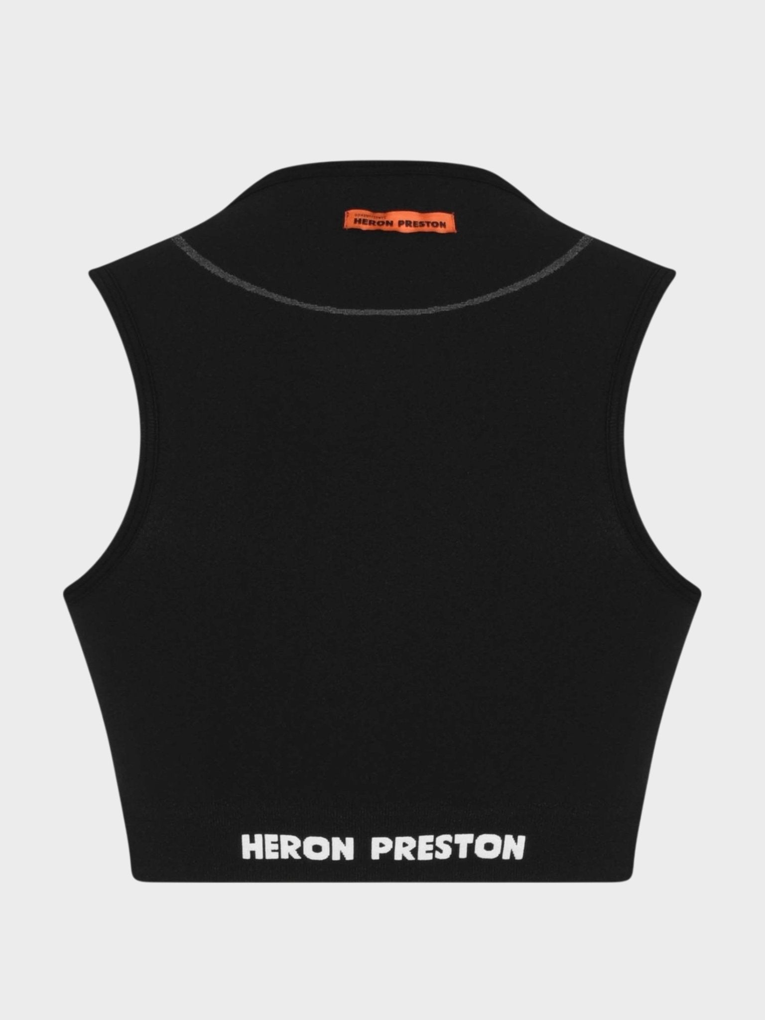 Heron Preston Active Short Sleeve Crop Top Black - Supplied FashionHeron Preston