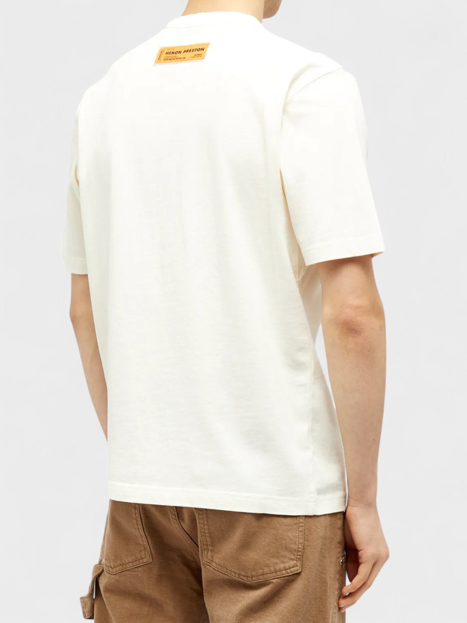 Heron Preston Censored Heron Short Sleeeve Tee White - Supplied FashionHeron Preston