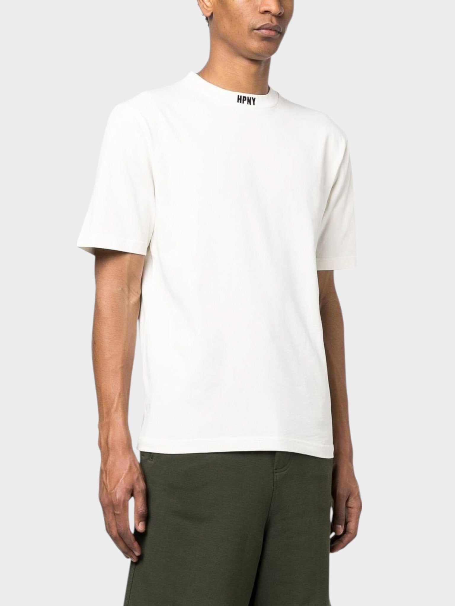 Heron Preston Embroidered Logo Tee White - Supplied FashionHeron Preston