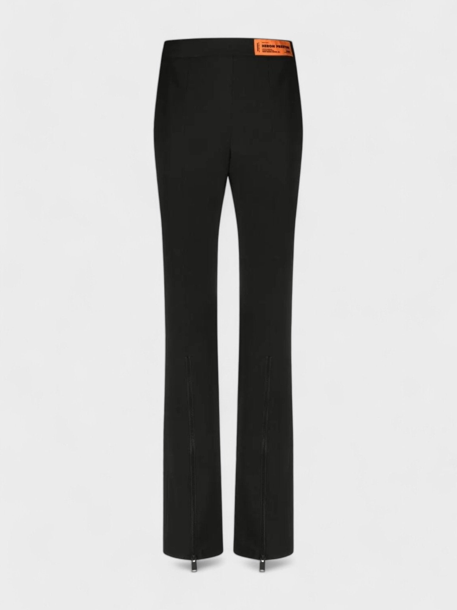 Heron Preston Gabardine Stretch Zip Pants Black - Supplied FashionOff White