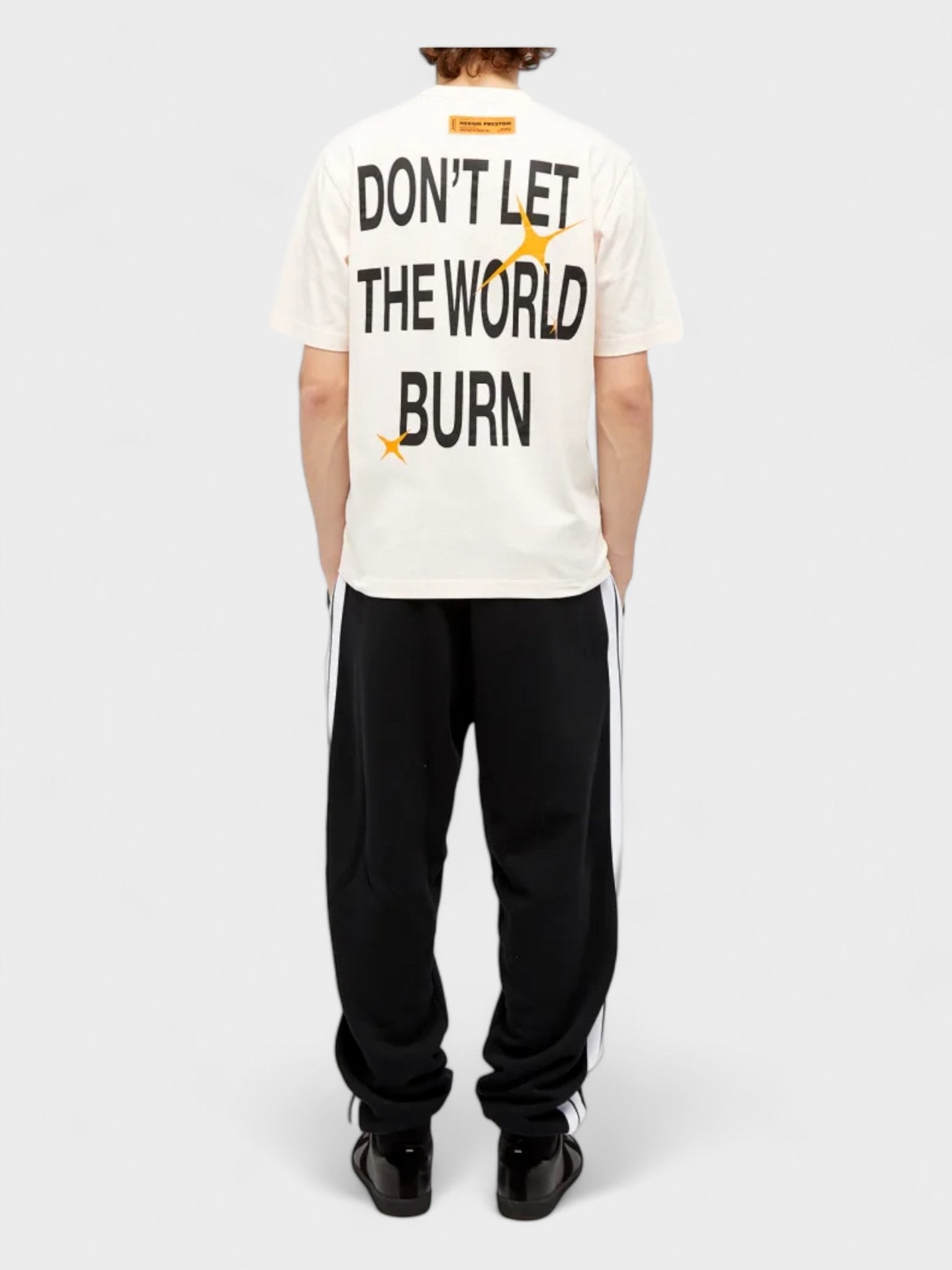 Heron Preston Globe Burn T - Shirt - Supplied Fashionheron Preston