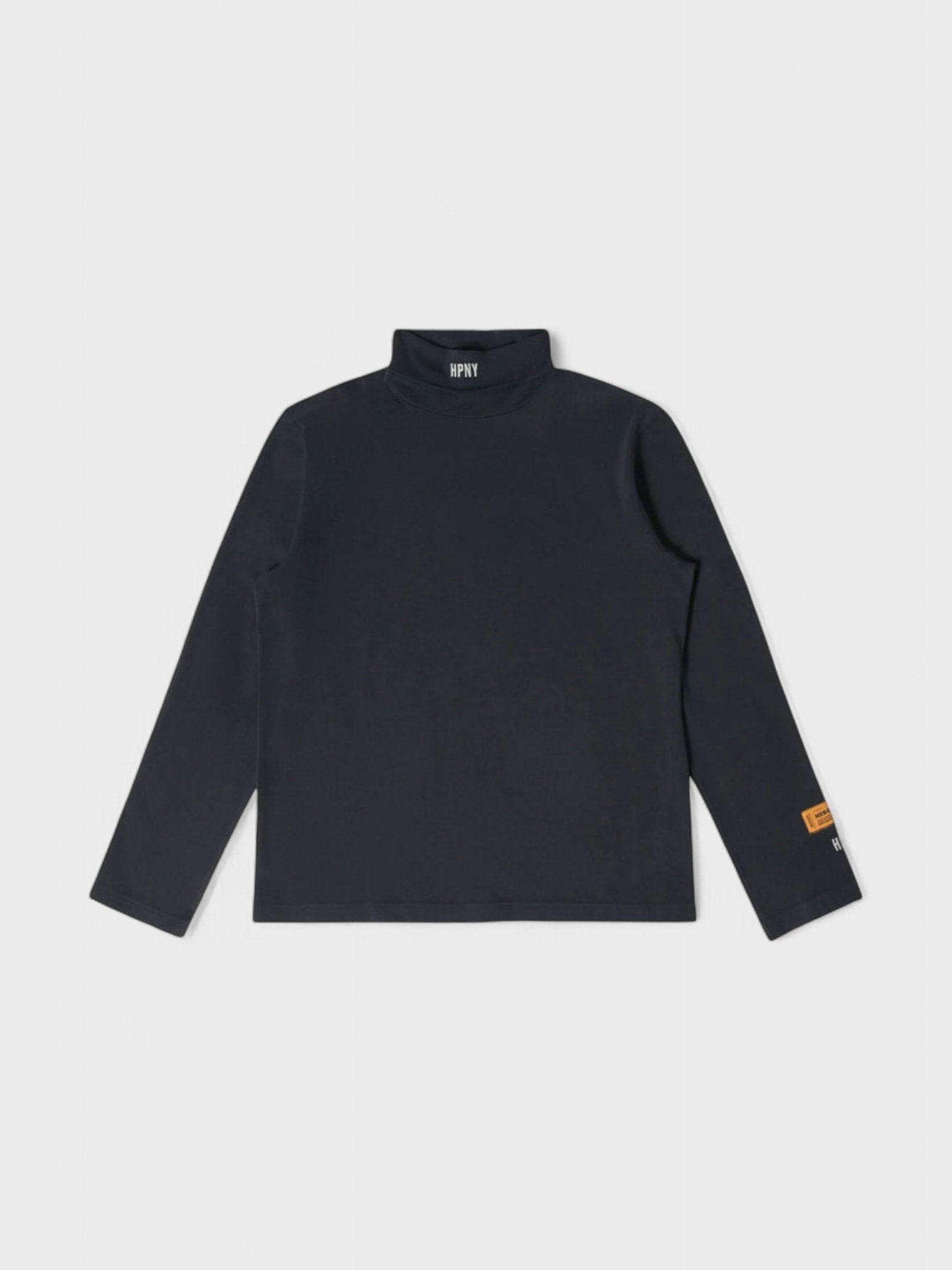 Heron Preston HPNY Embroidered Rollneck Black - Supplied FashionHeron Preston