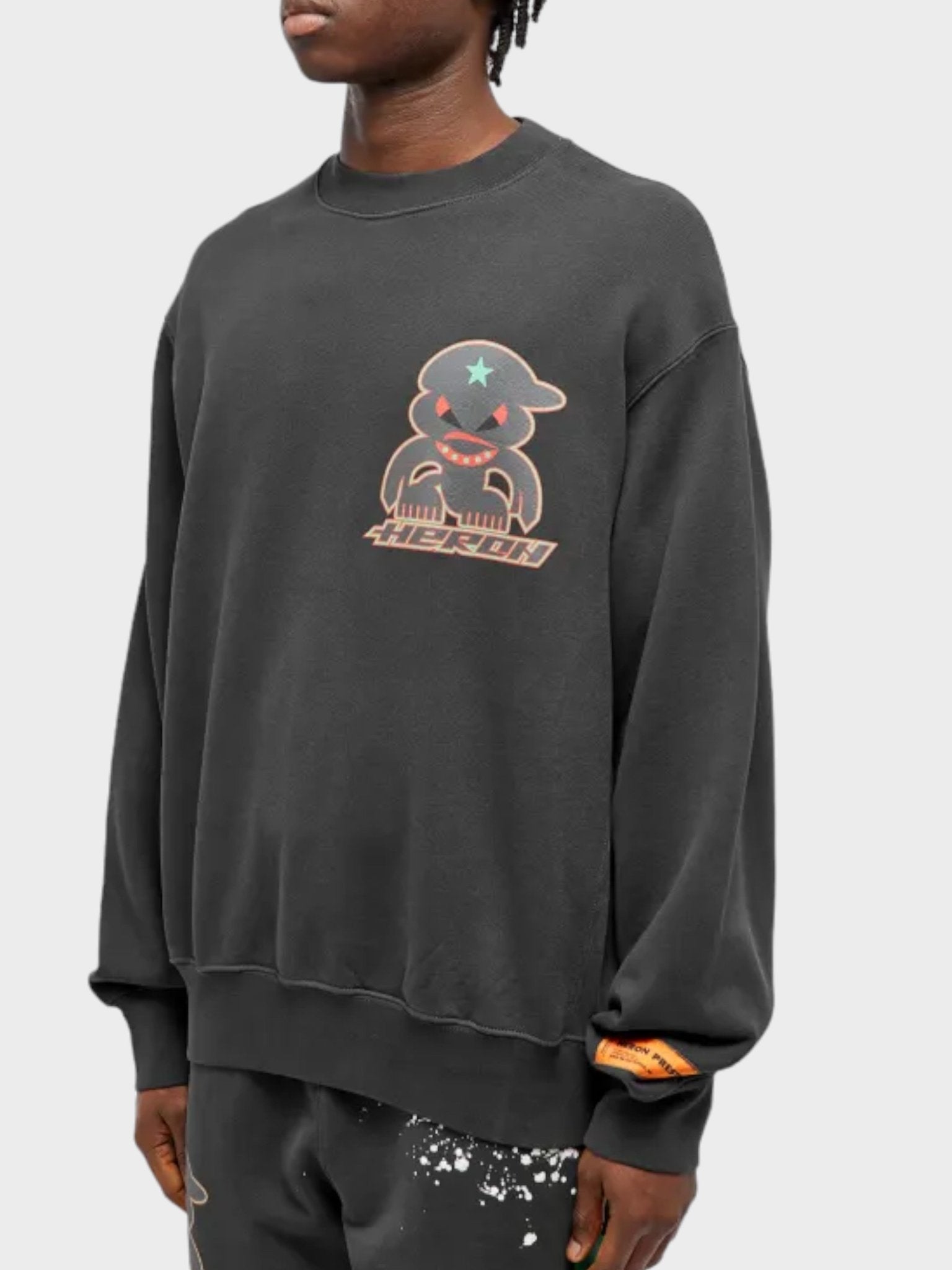 HERON PRESTON MONSTER CREW SWEAT - Supplied Fashionheron Preston