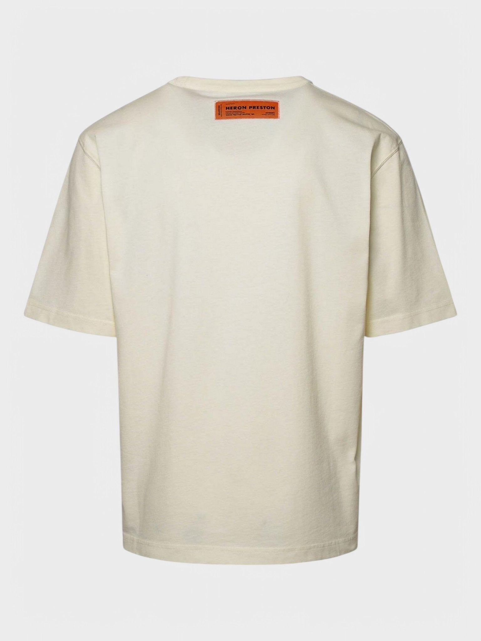 Heron Preston Painted Heron Tee Ivory - Supplied FashionHERON PRESTON